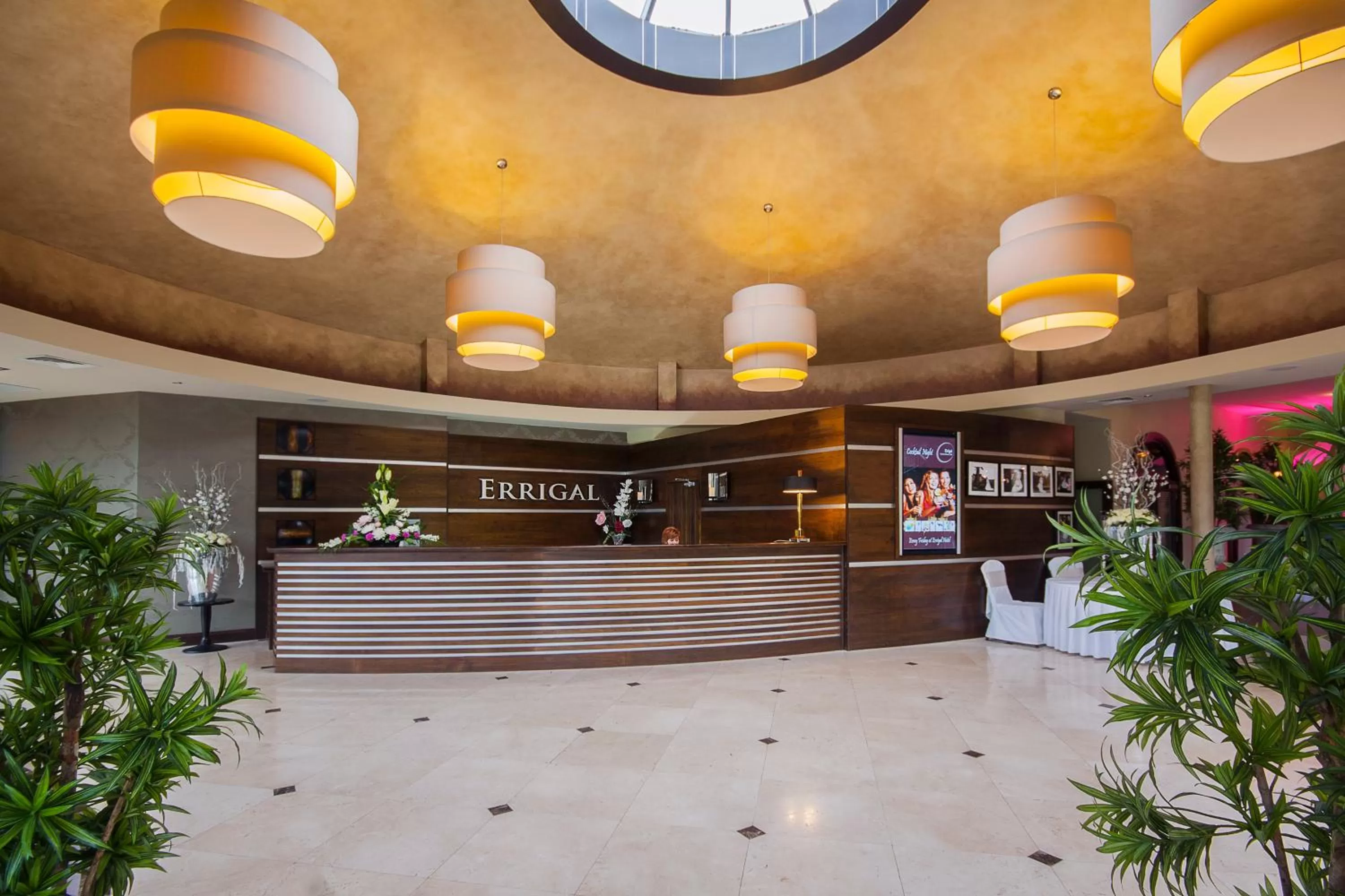 Lobby or reception in Errigal Country House Hotel