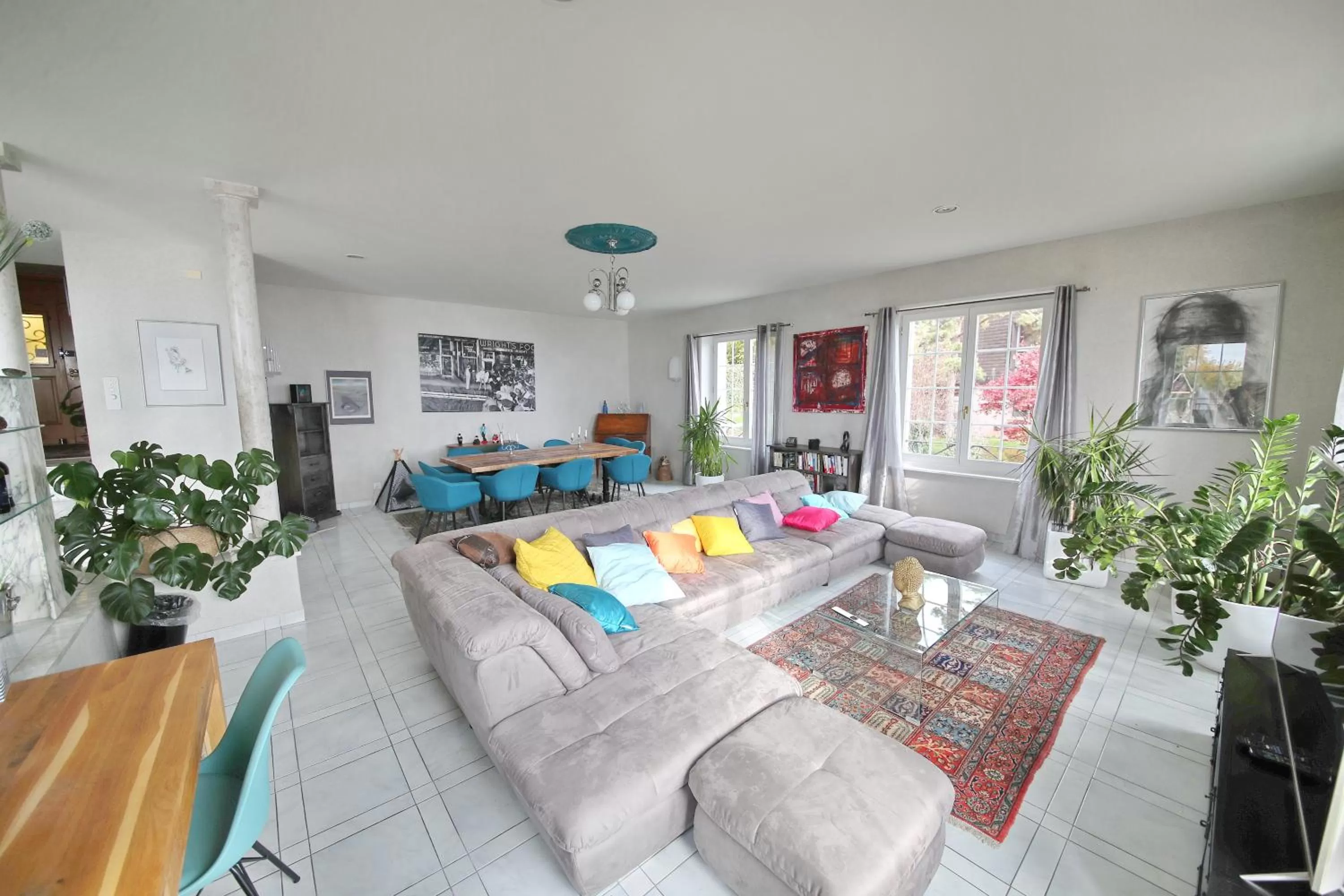 Seating Area in B&B Corseaux Beach & Riviera Beach