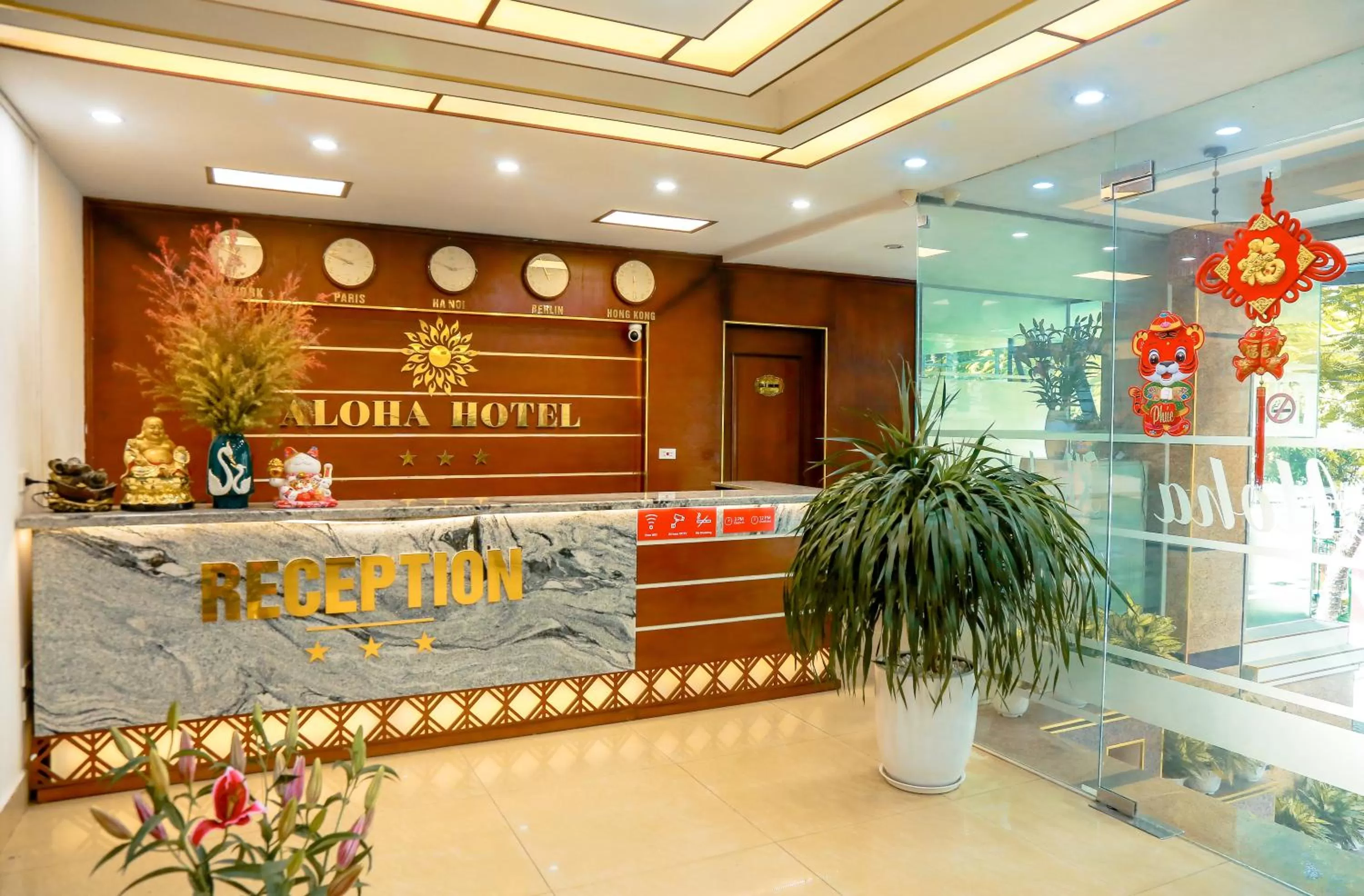 Property logo or sign, Lobby/Reception in Aloha Hotel