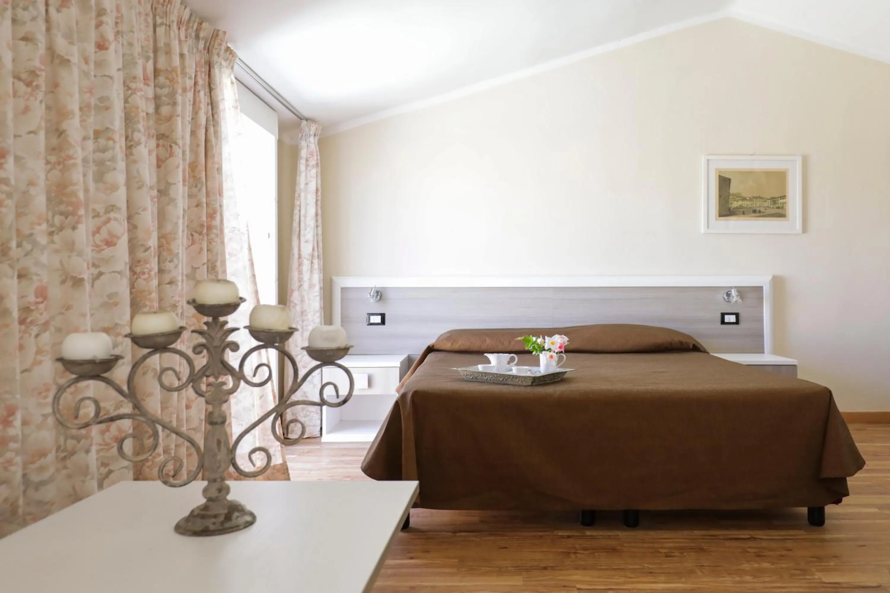 Bed in Hotel Fabricia