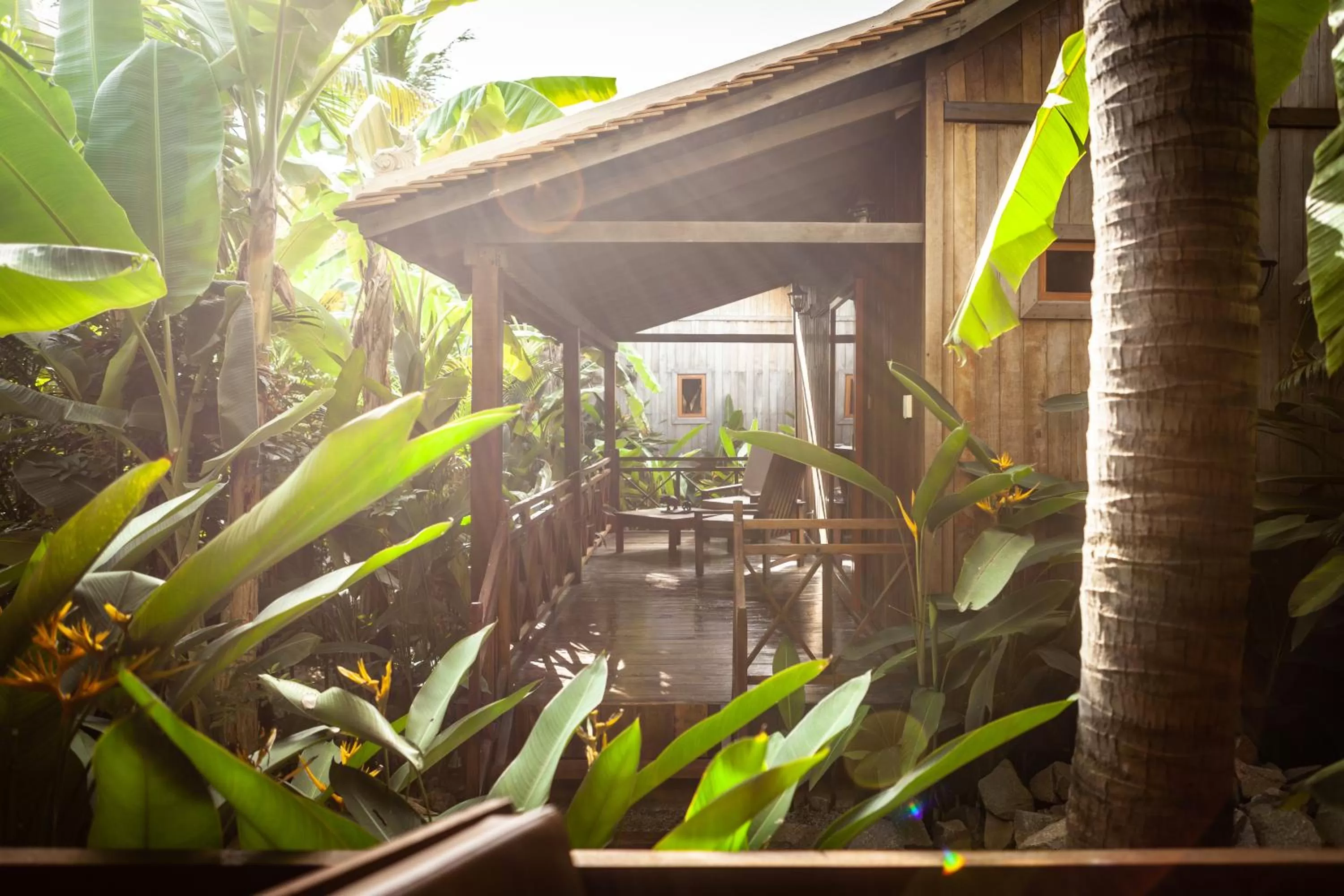 Balcony/Terrace in Authentic Khmer Village Resort