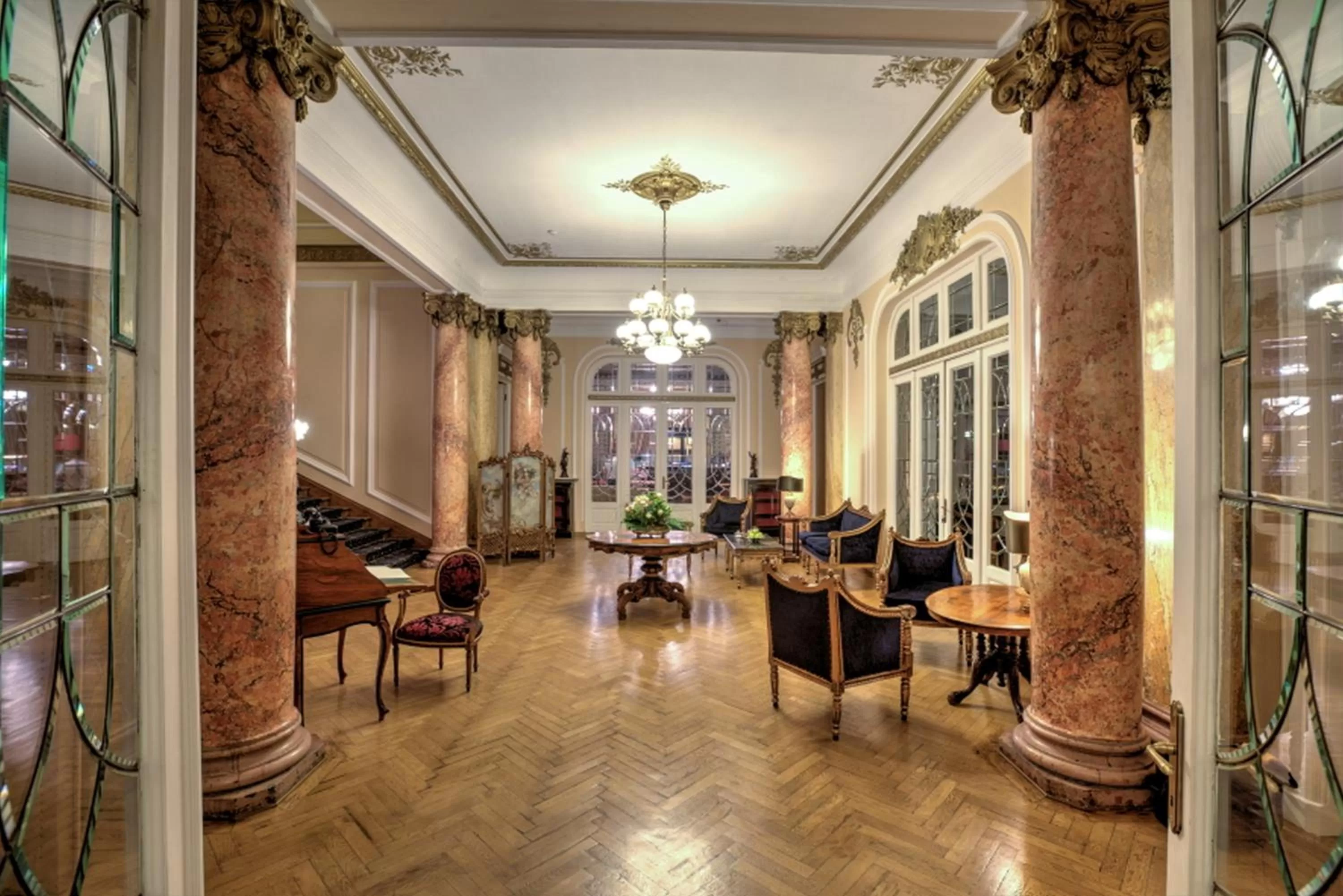 Lobby or reception in Grand Boutique Hotel