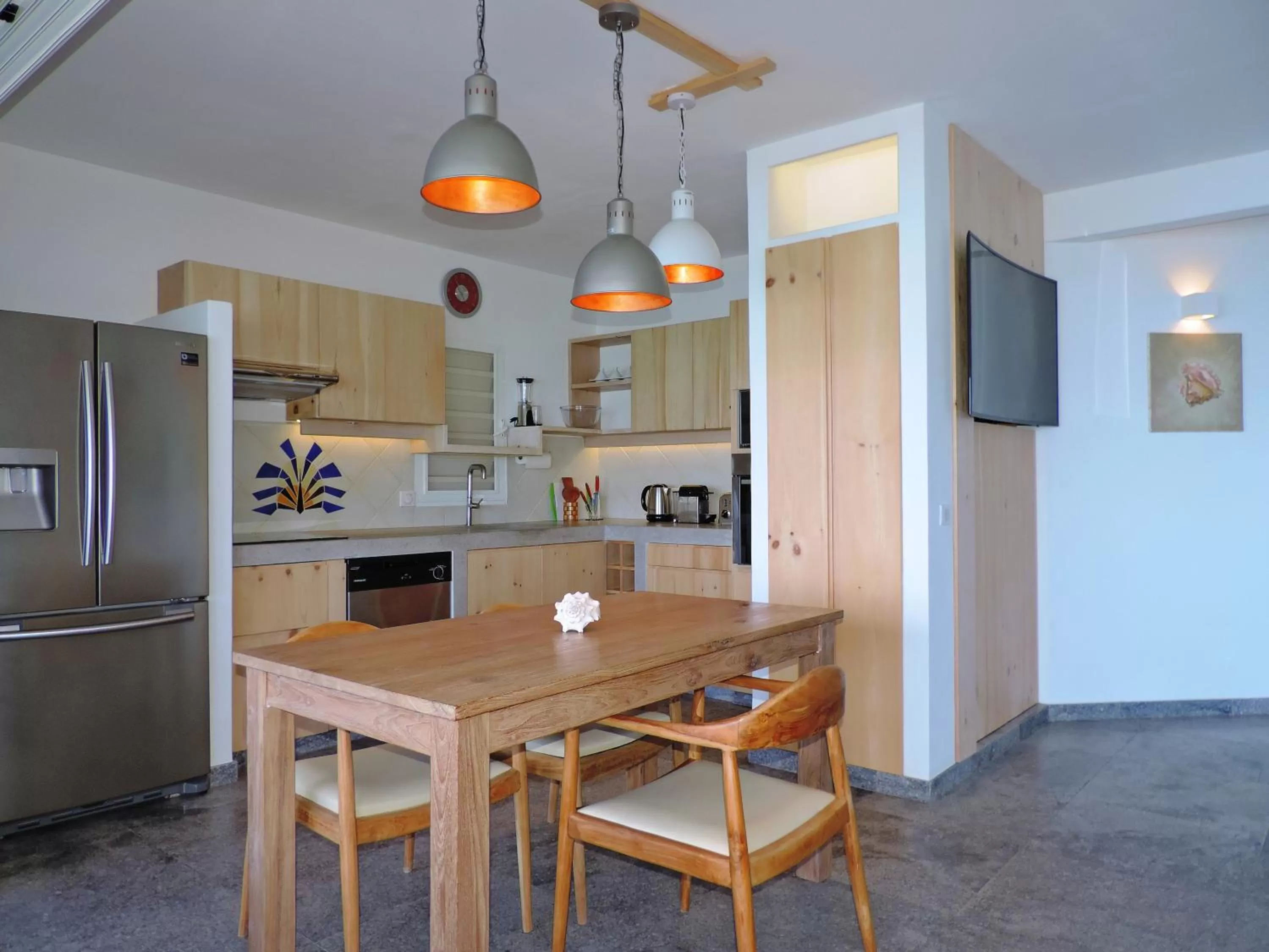 Kitchen/Kitchenette in Hotel Les Ondines Sur La Plage
