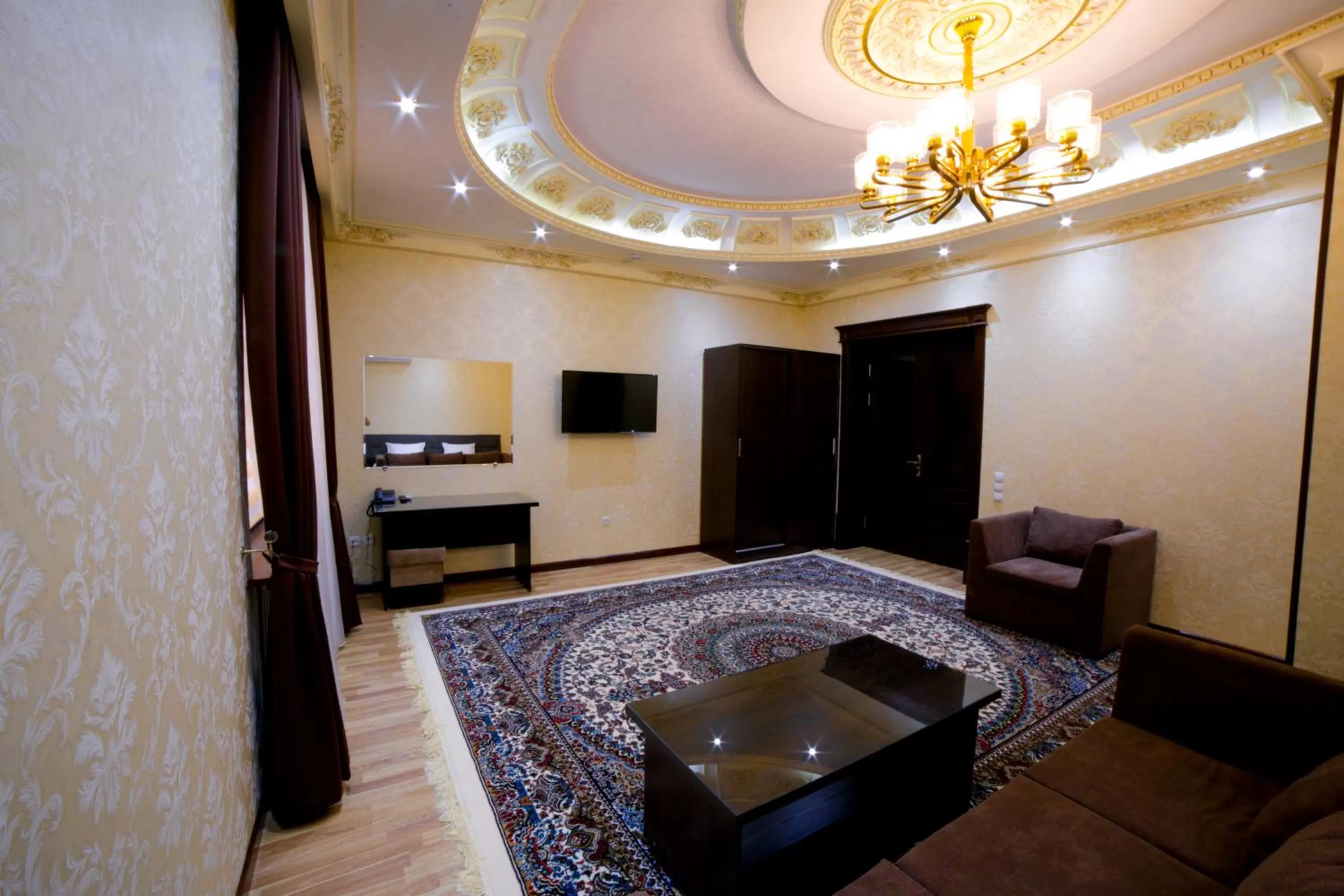 TV and multimedia, Seating Area in Alliance Hotel Tashkent