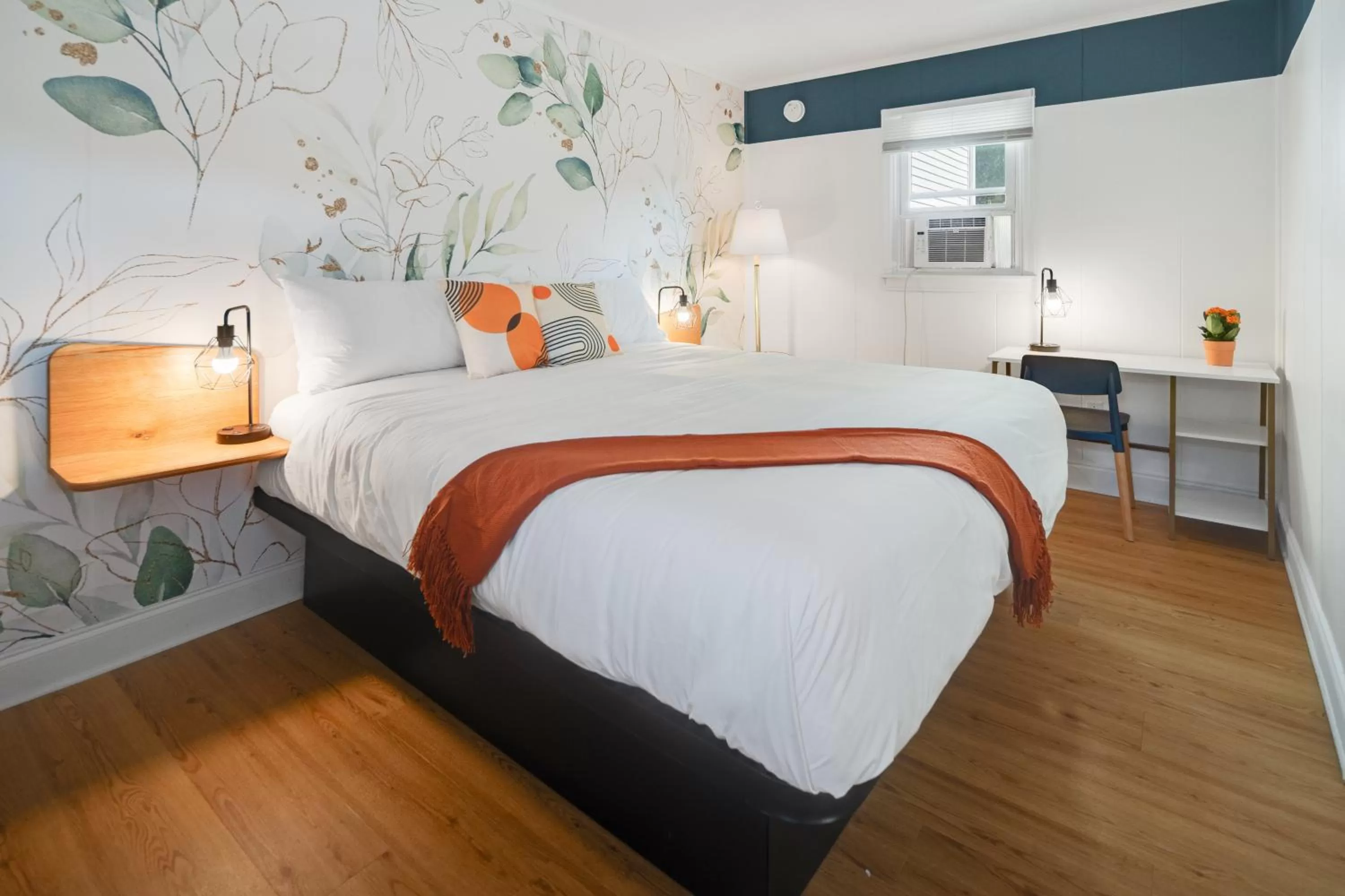 Bed in Birches Motel