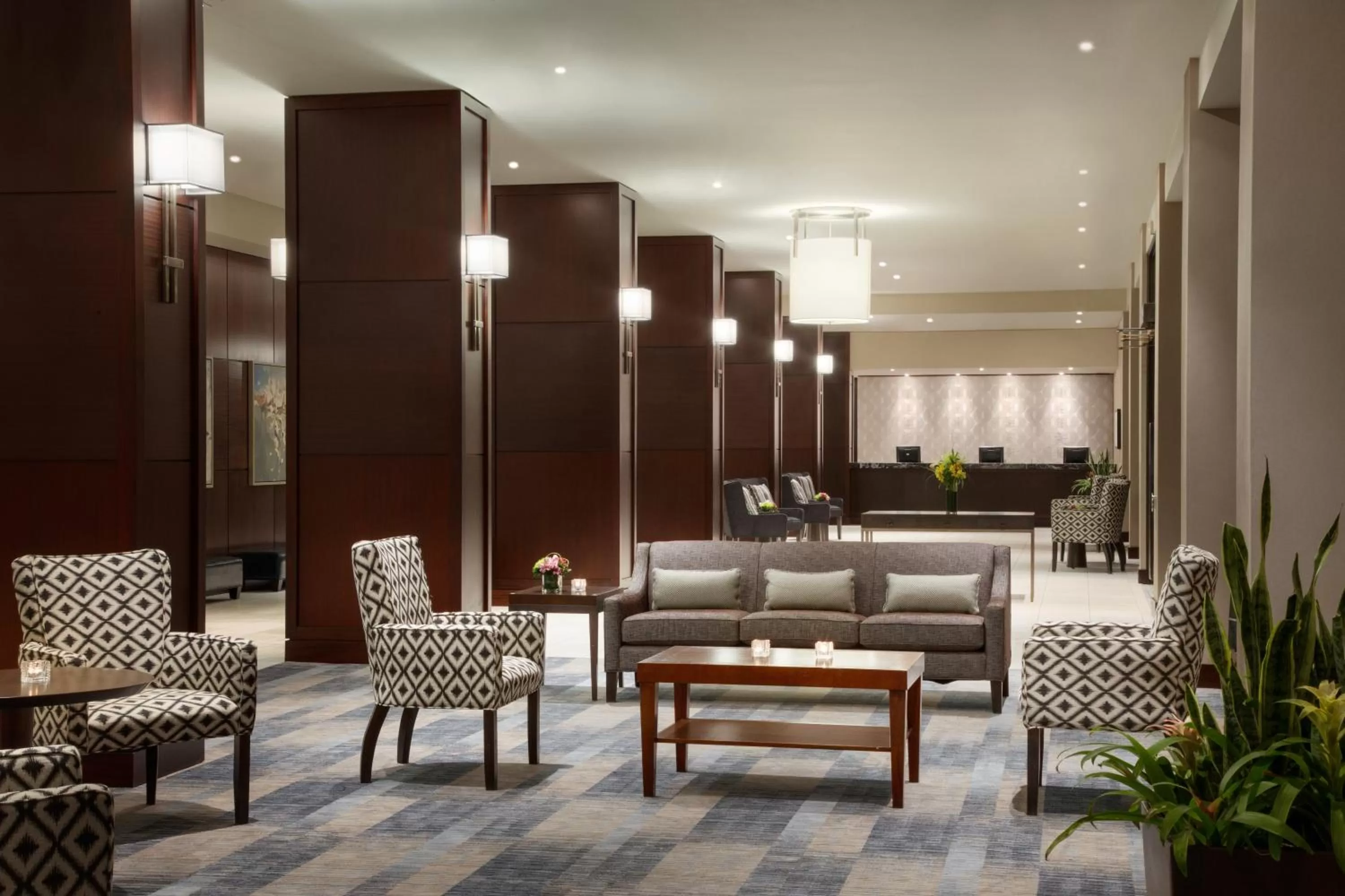 Lobby or reception in Fairmont Winnipeg