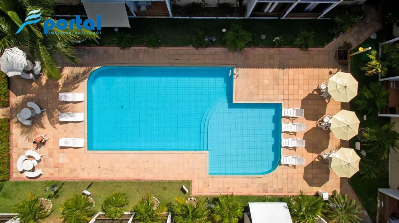 Pool View in Apart Hotel Portal Do Atlântico - Portal Hotéis