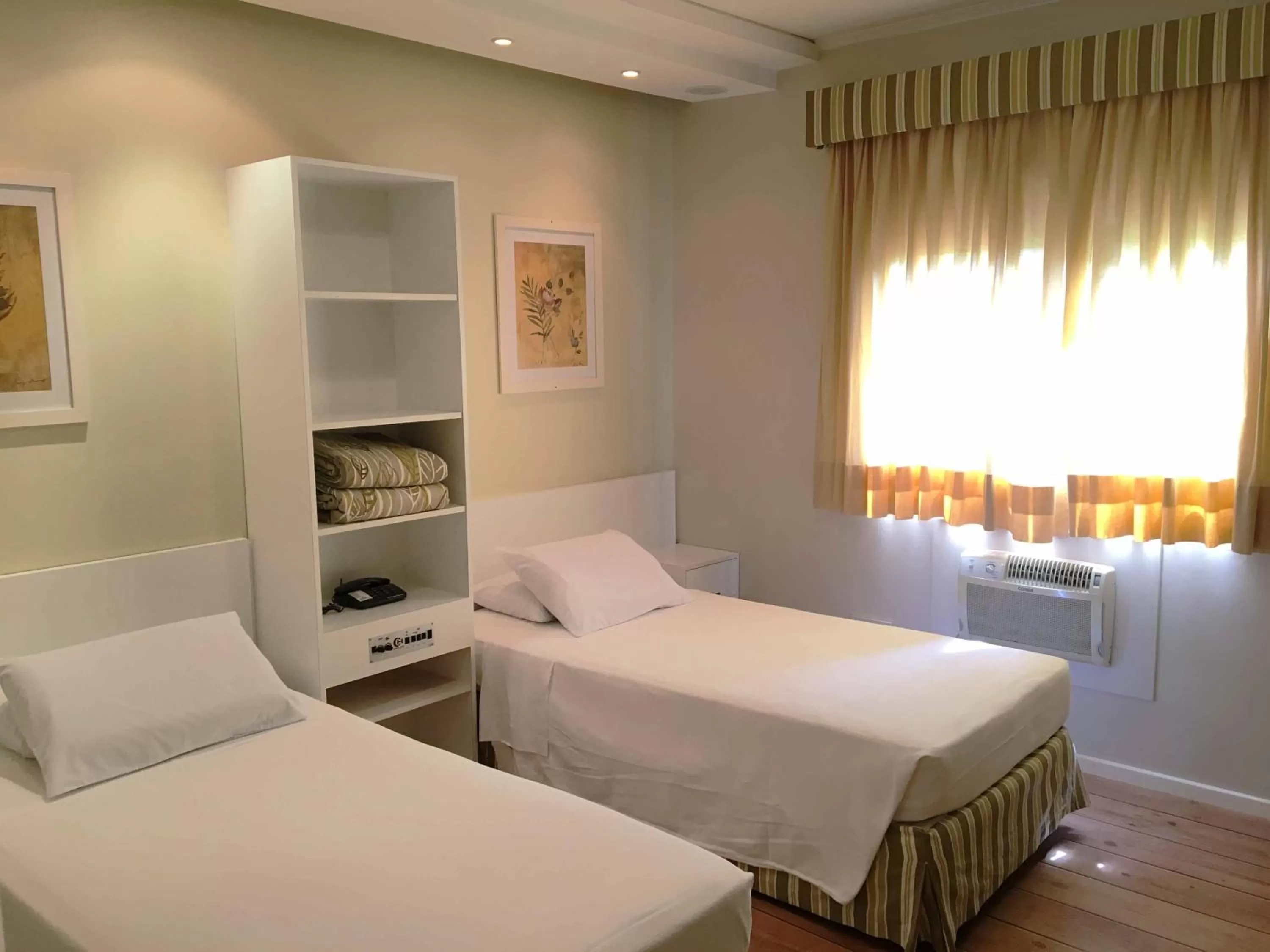 Decorative detail, Bed in Cosmos Hotel