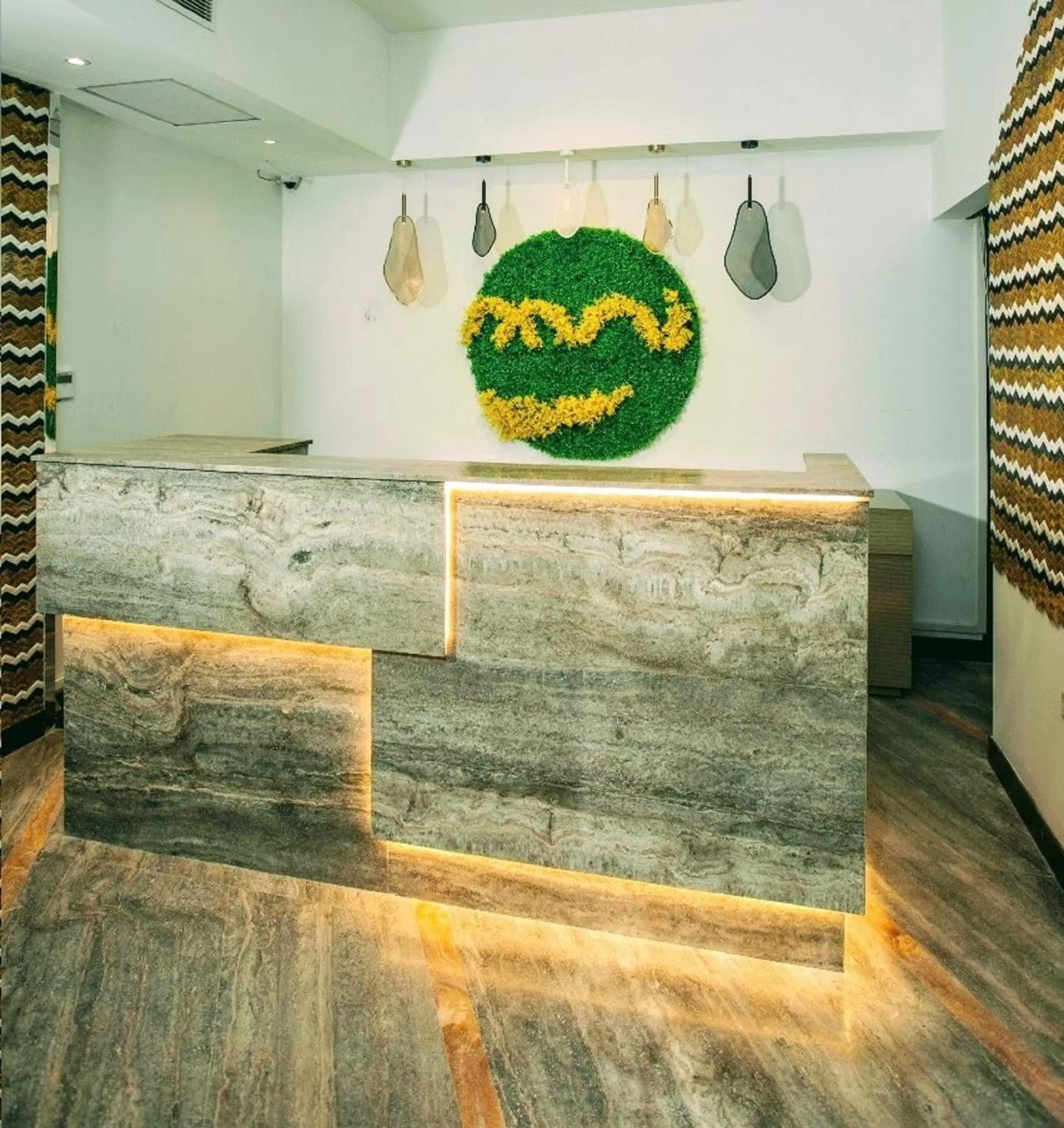 Lobby or reception in Hotel Omni Residency Dhaka