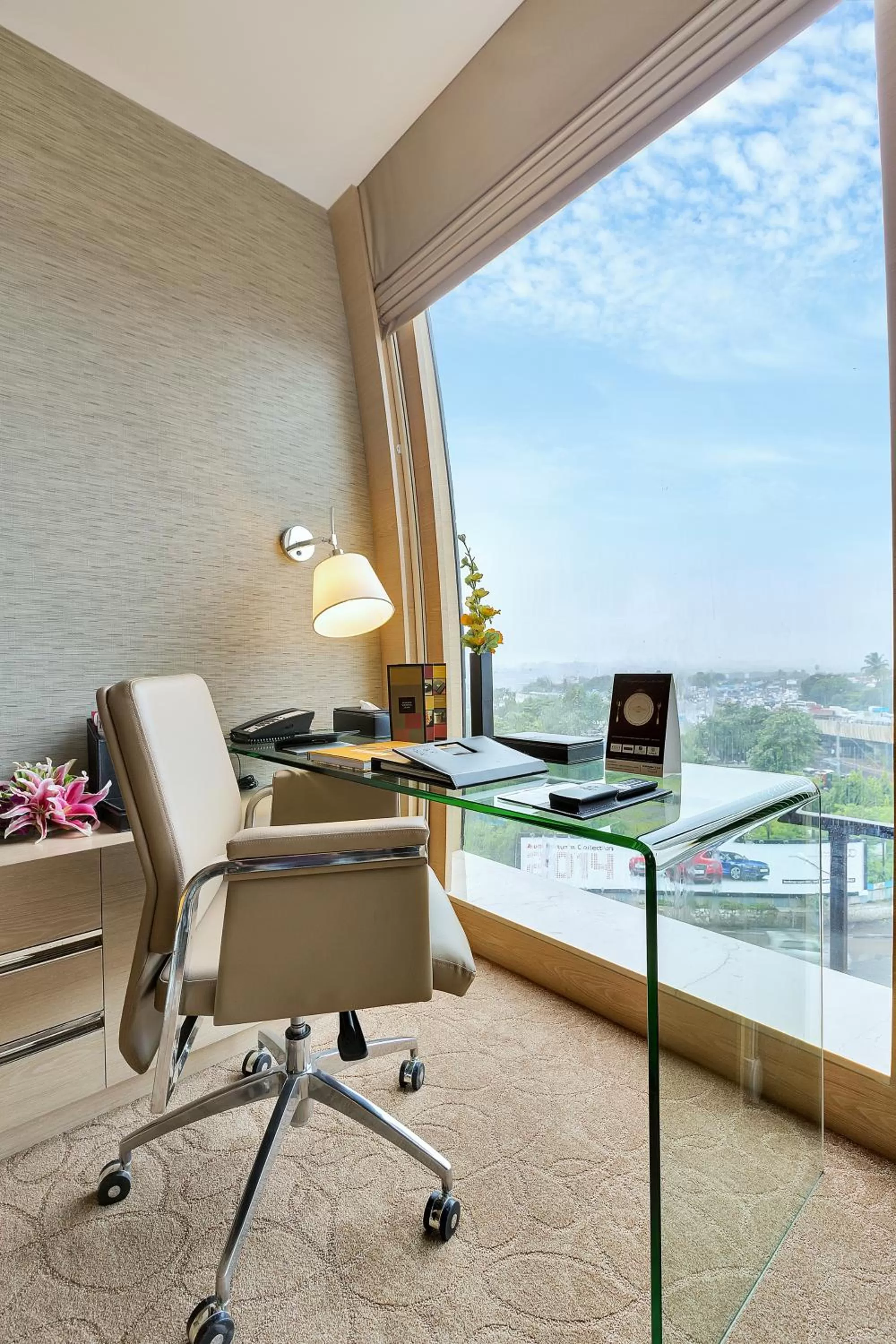 Seating area in Hotel Sahara Star