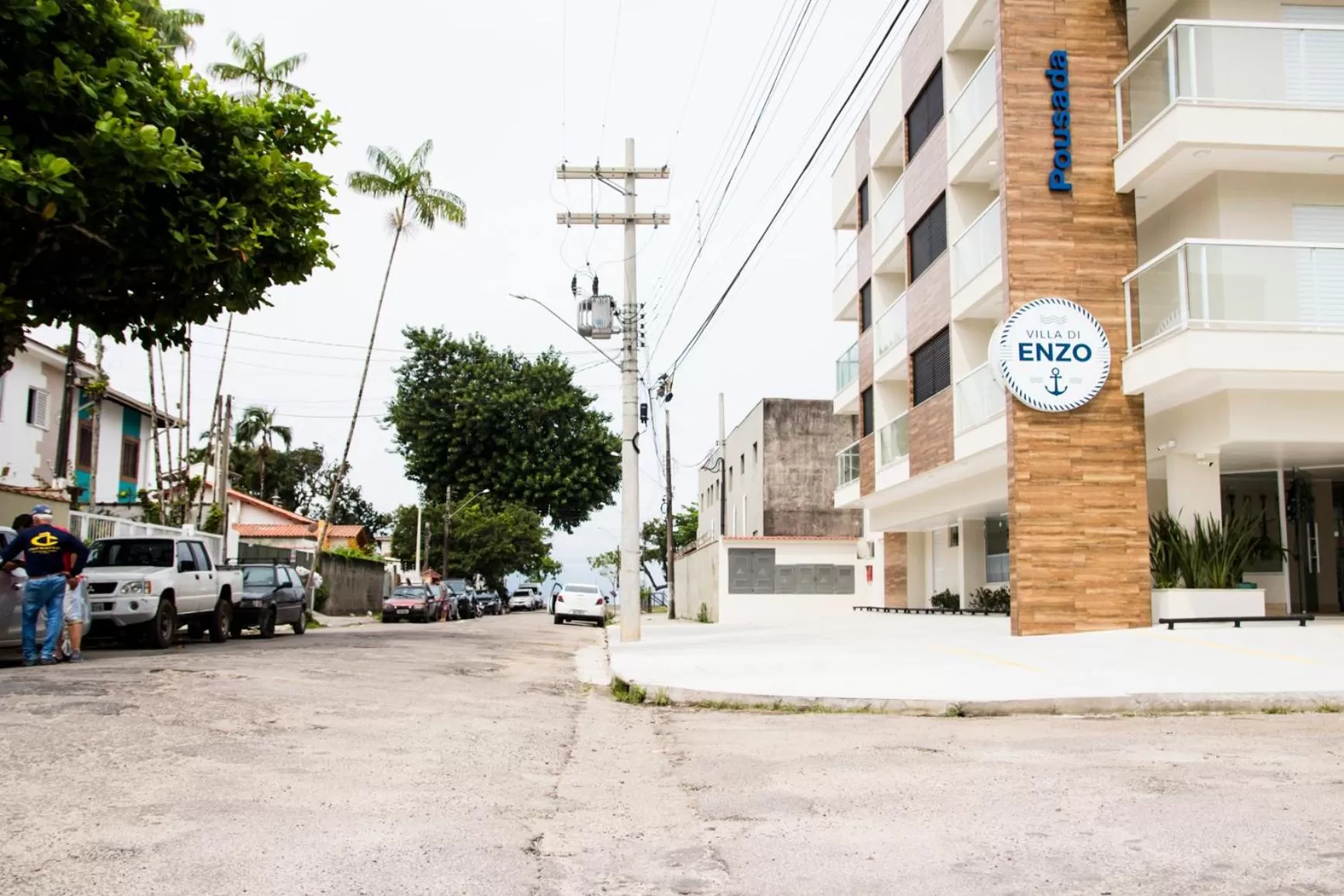 Swimming pool in Pousada Villa Di Enzo
