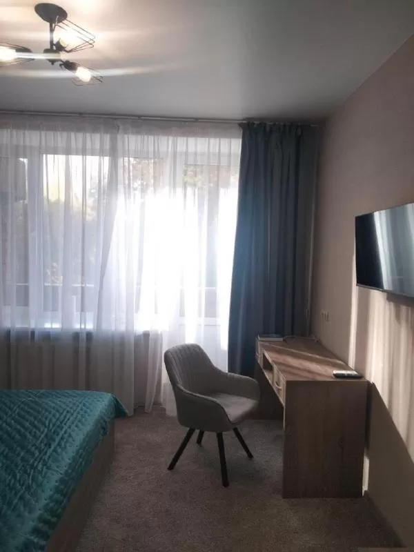 Bed in Hotel Prydesnyansky