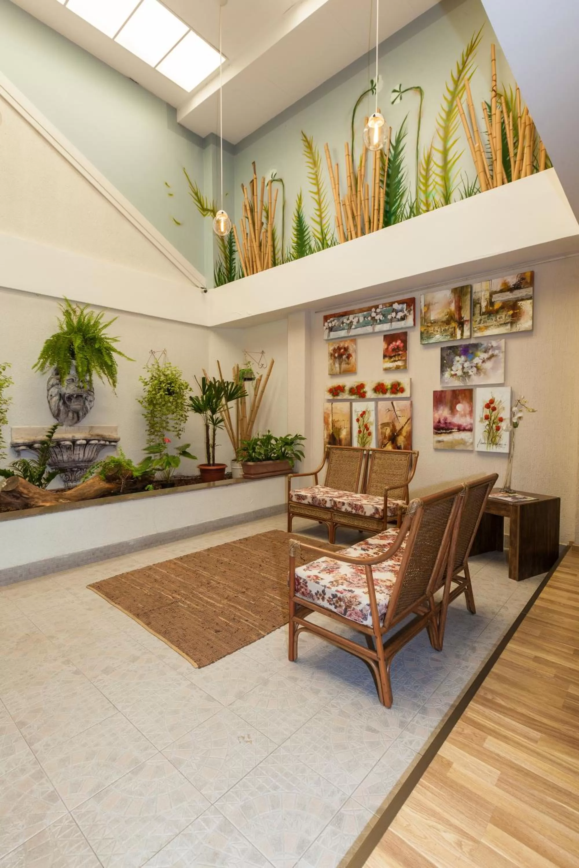 Living room, Lobby/Reception in Tri Hotel Smart Caxias