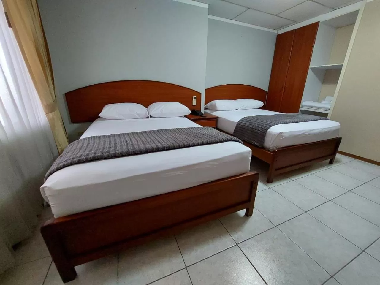 Bed in Grand Hotel Machala