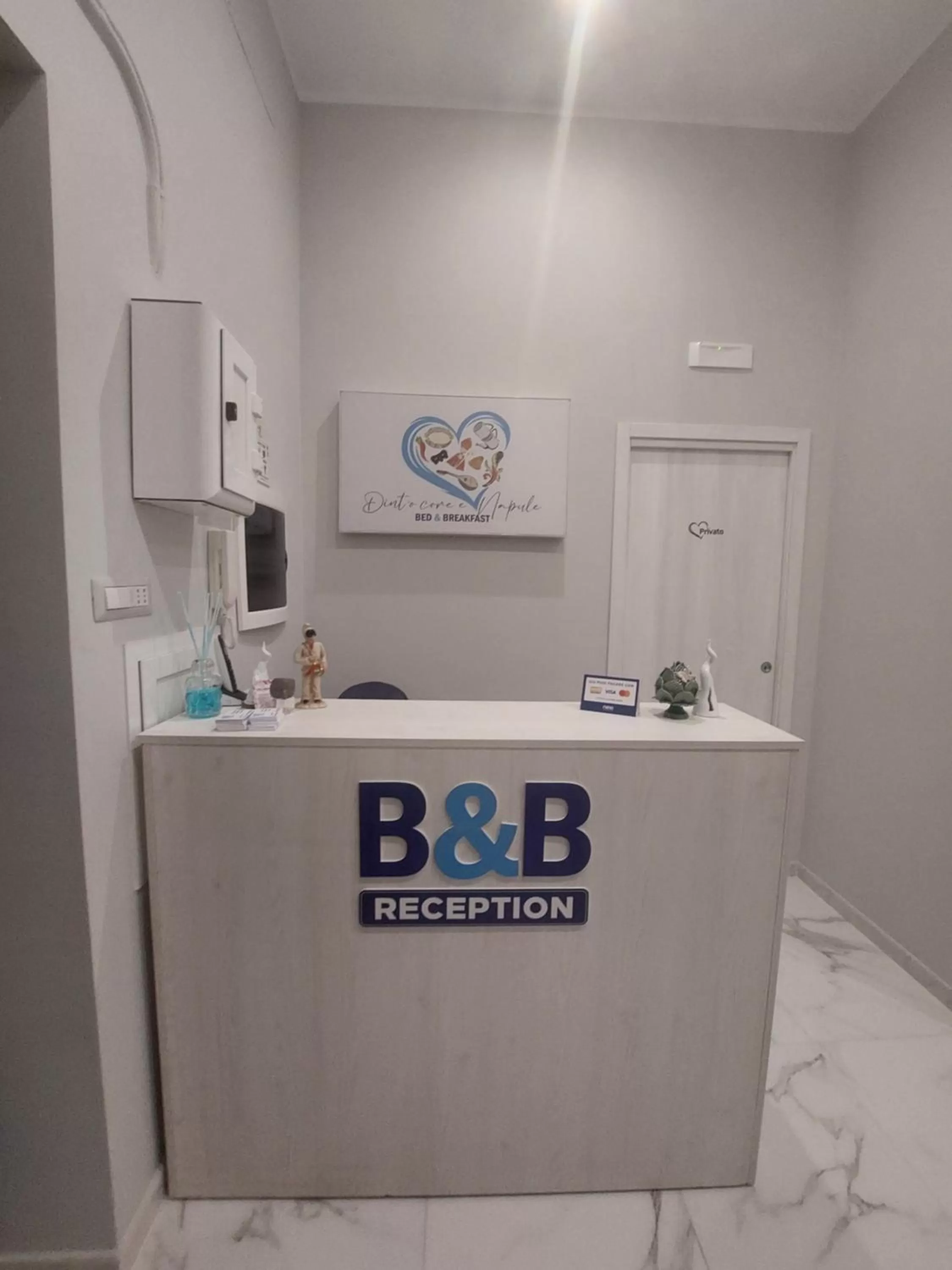 Lobby or reception in B&B Dint 'o core e Napule