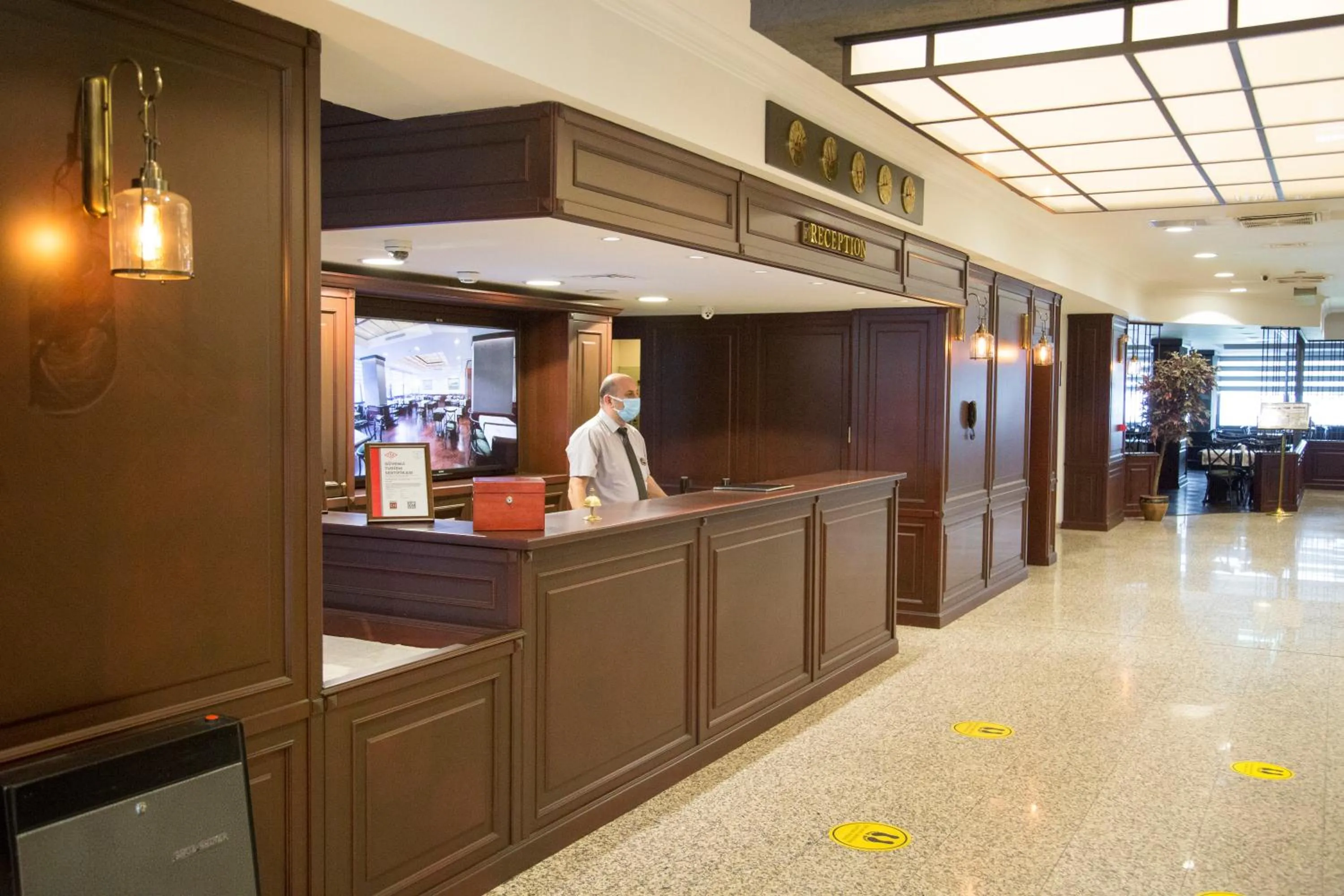 Lobby or reception in Dila Hotel