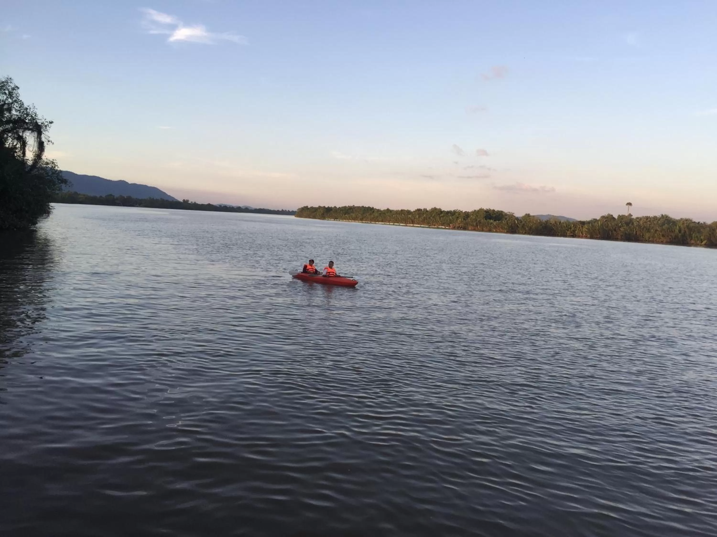 River view in Bamboo Bungalow