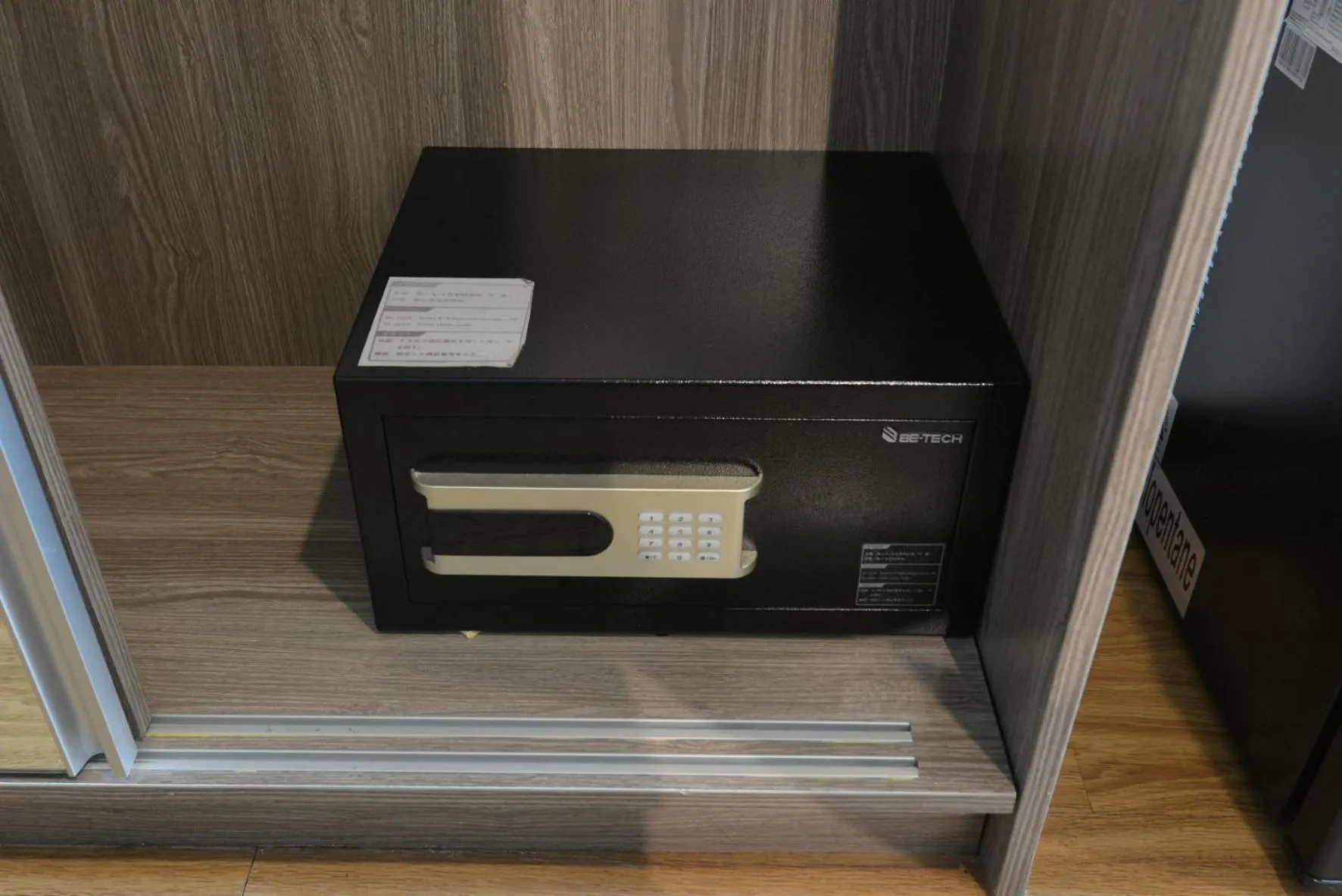 safe in StayAt Bedever Bangkok Hotel