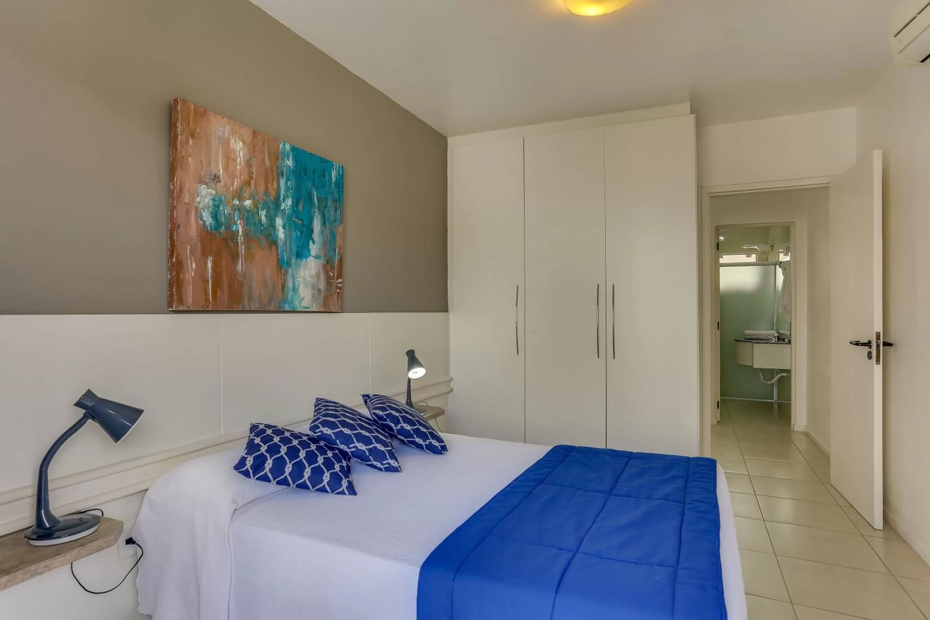 Bed in Pousada Saint Paul