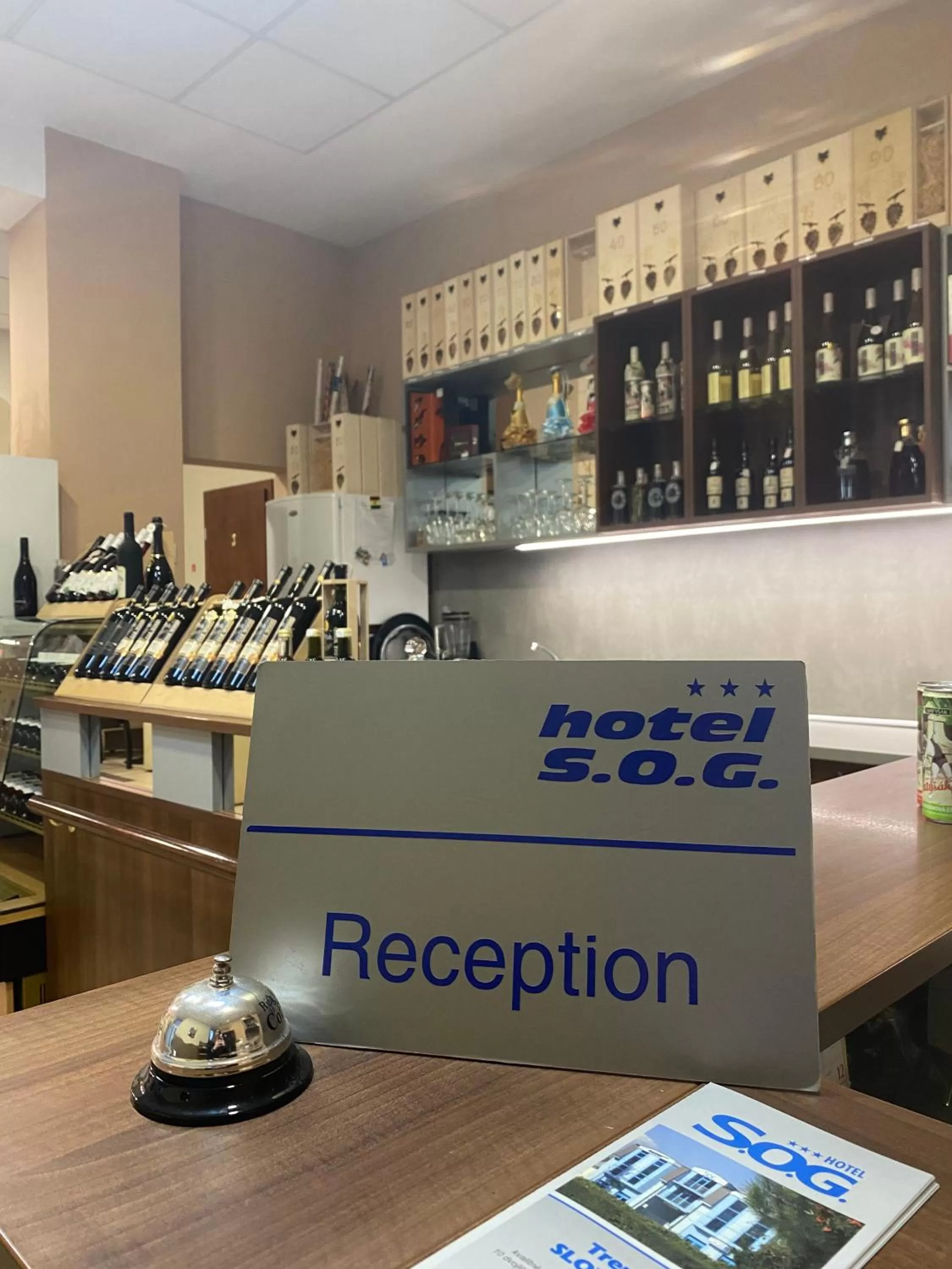 Lobby or reception in garni Hotel S.O.G.* * *