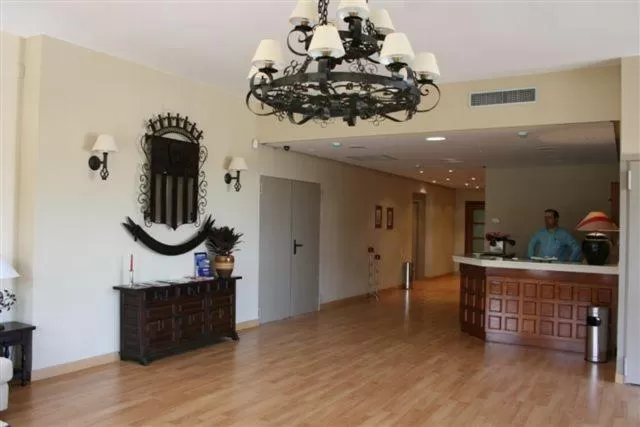 Lobby or reception in Hotel Cariñena