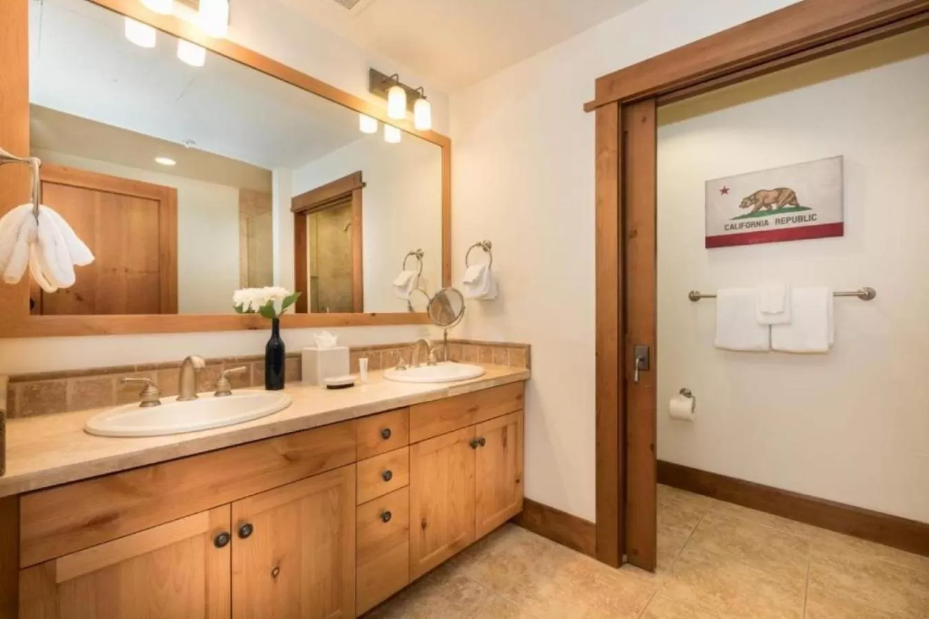 Bathroom in East West Hospitality at Tahoe