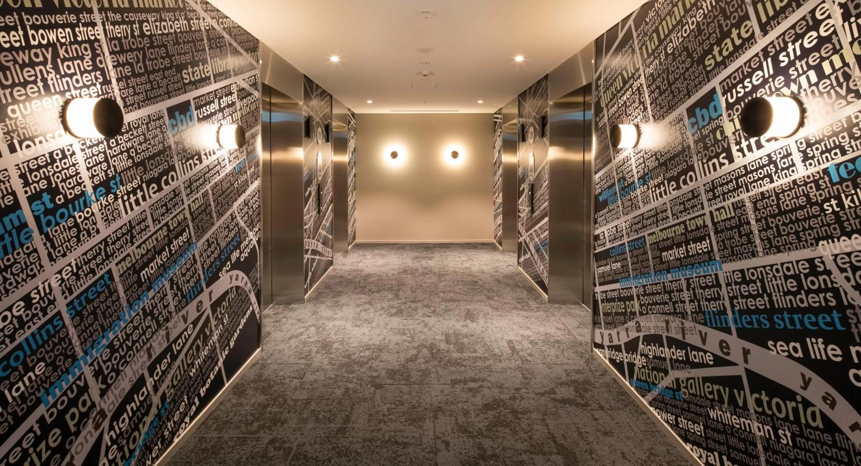 elevator in Holiday Inn Express Melbourne Little Collins by IHG