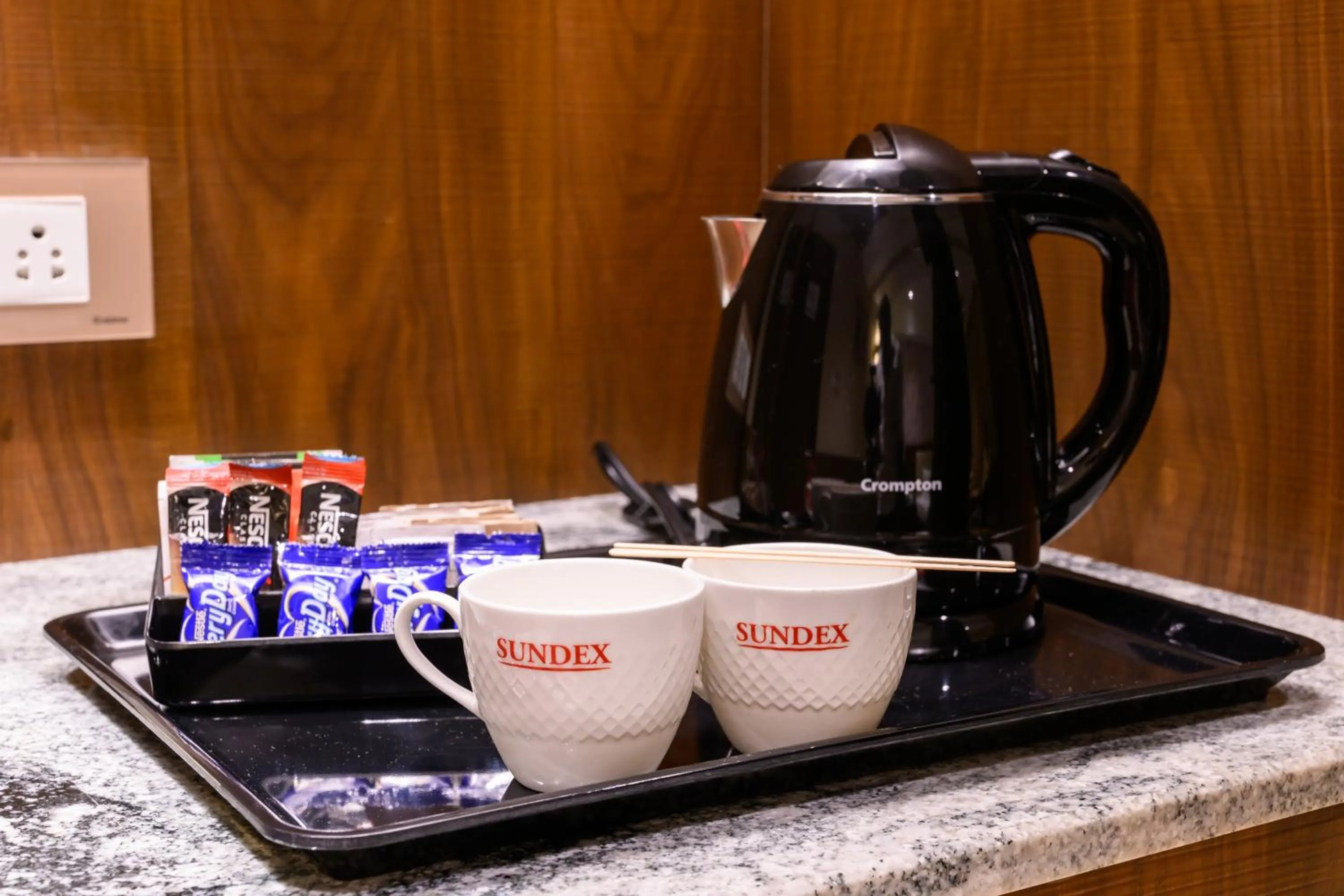 Coffee/tea facilities in Sundex Hotel