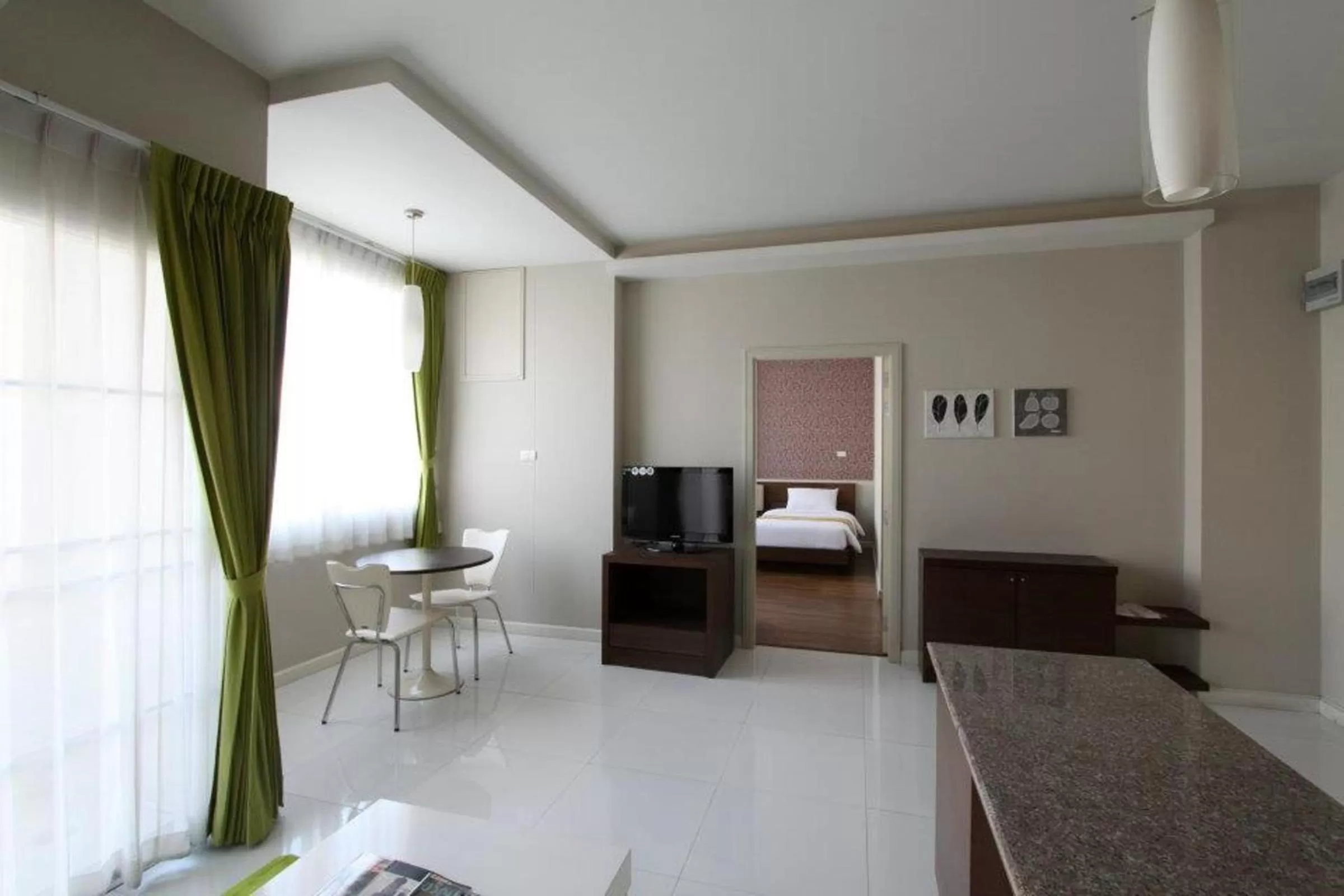 Photo of the whole room, Bed in Baiyoke Ciao Hotel