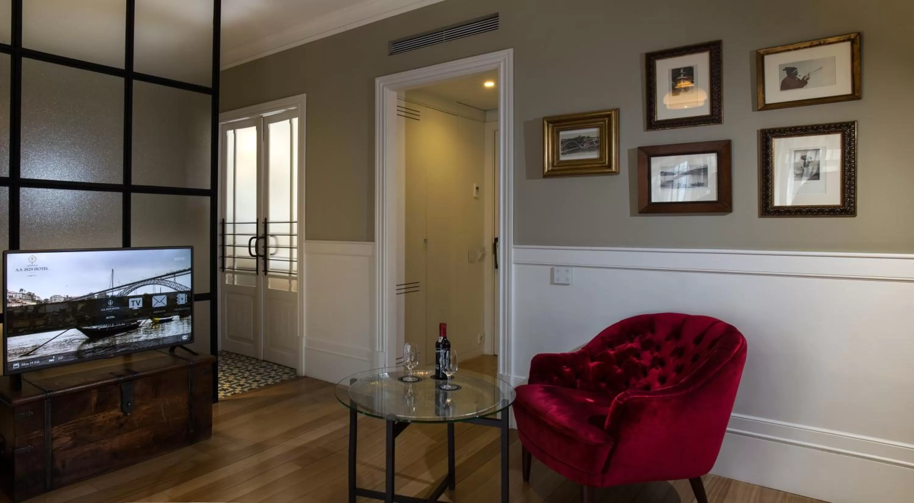 Seating area in Porto A.S. 1829 Hotel