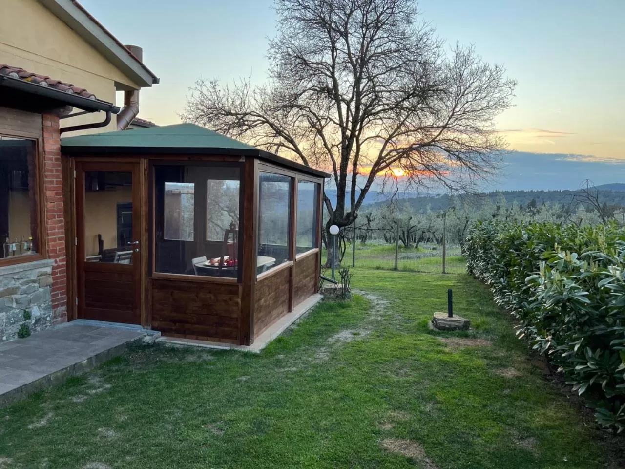 Garden in B&B Sei Cipressi