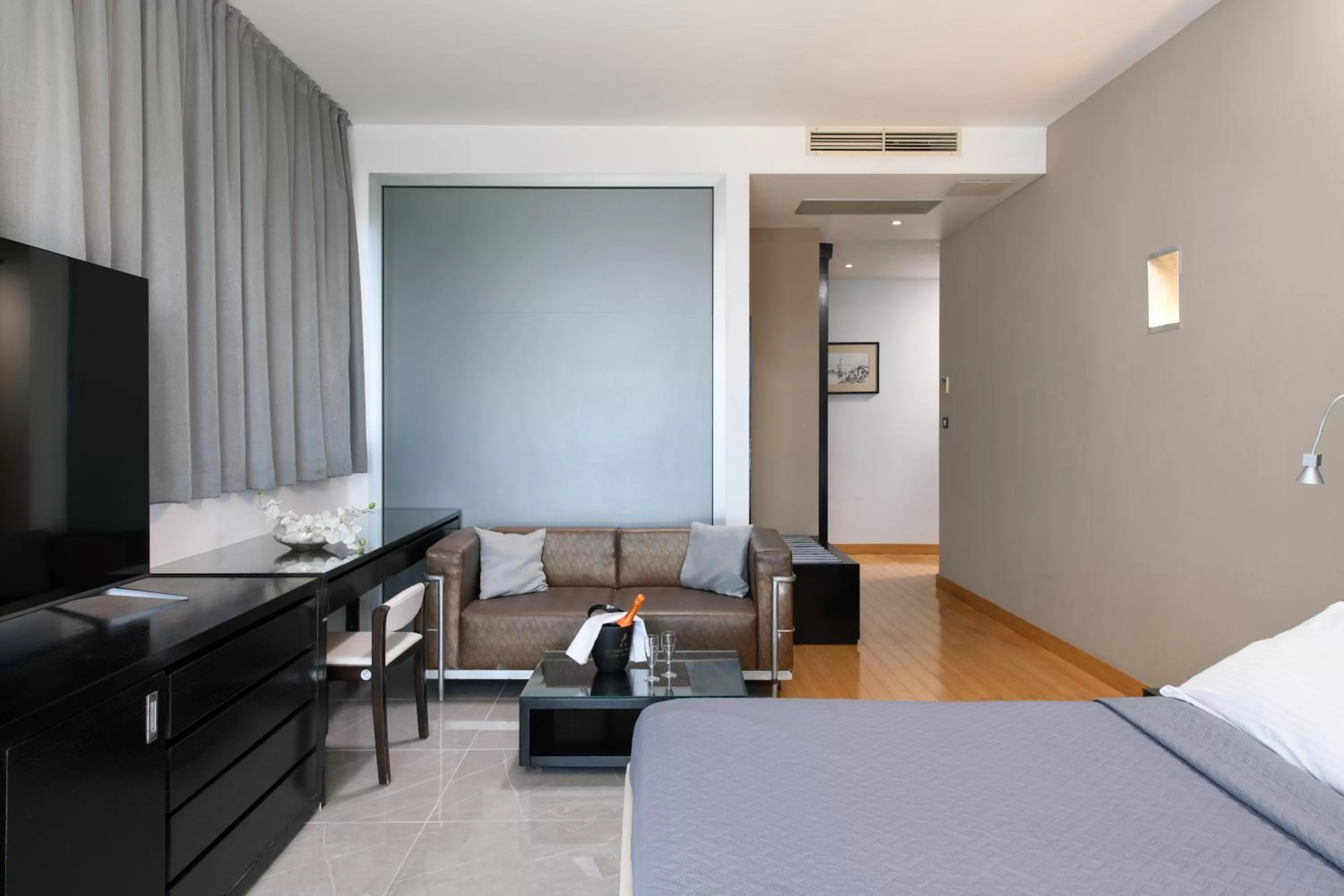 Bed in Hotel San Antonio