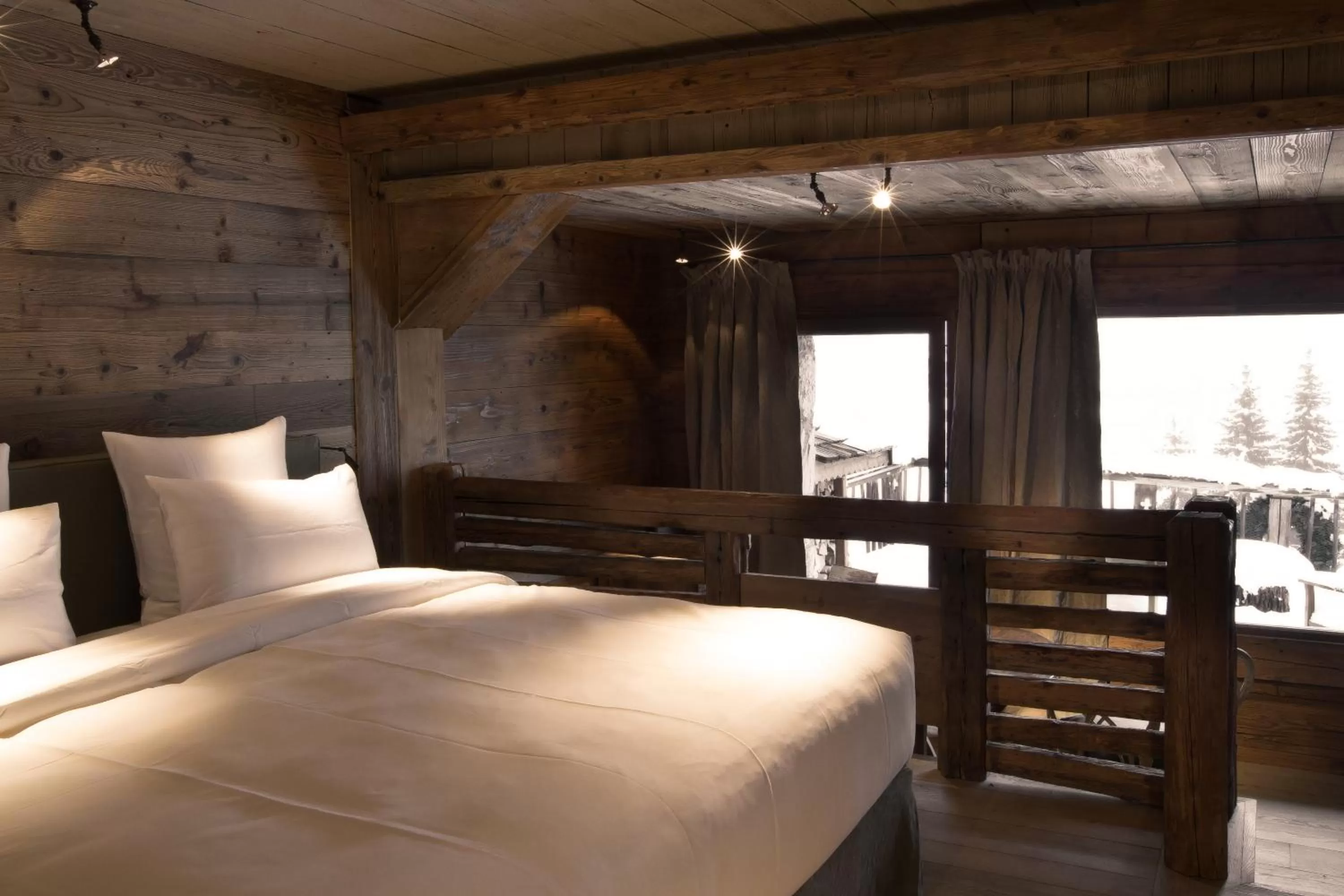 Bed in Zannier Le Chalet