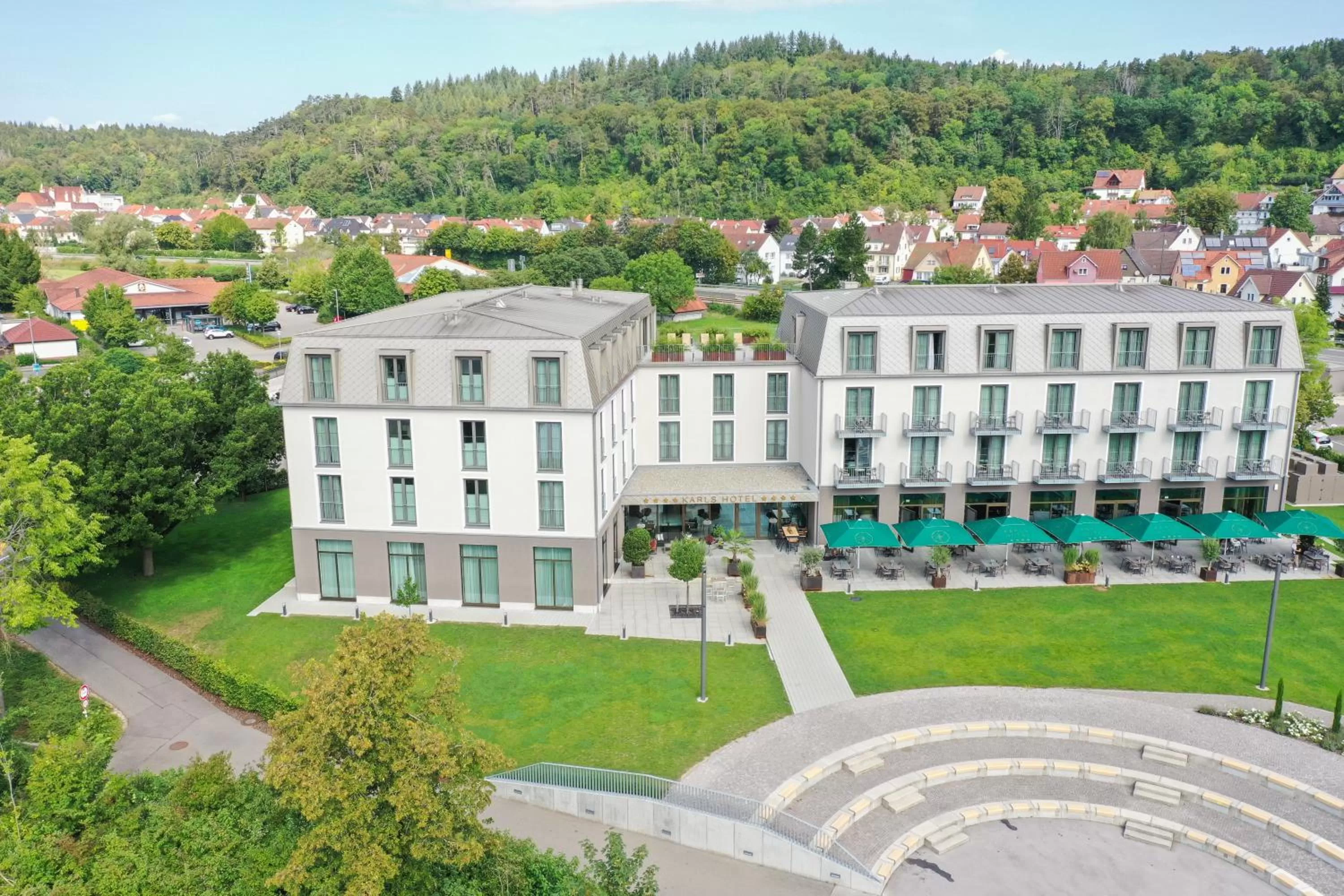 Property building in Karls Hotel