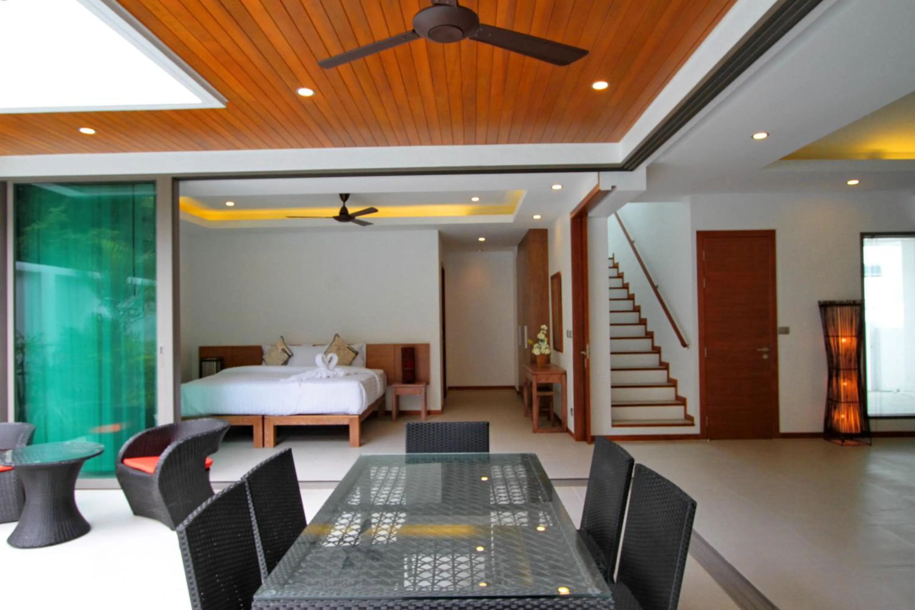 Patio in Ya Nui Beach Villas