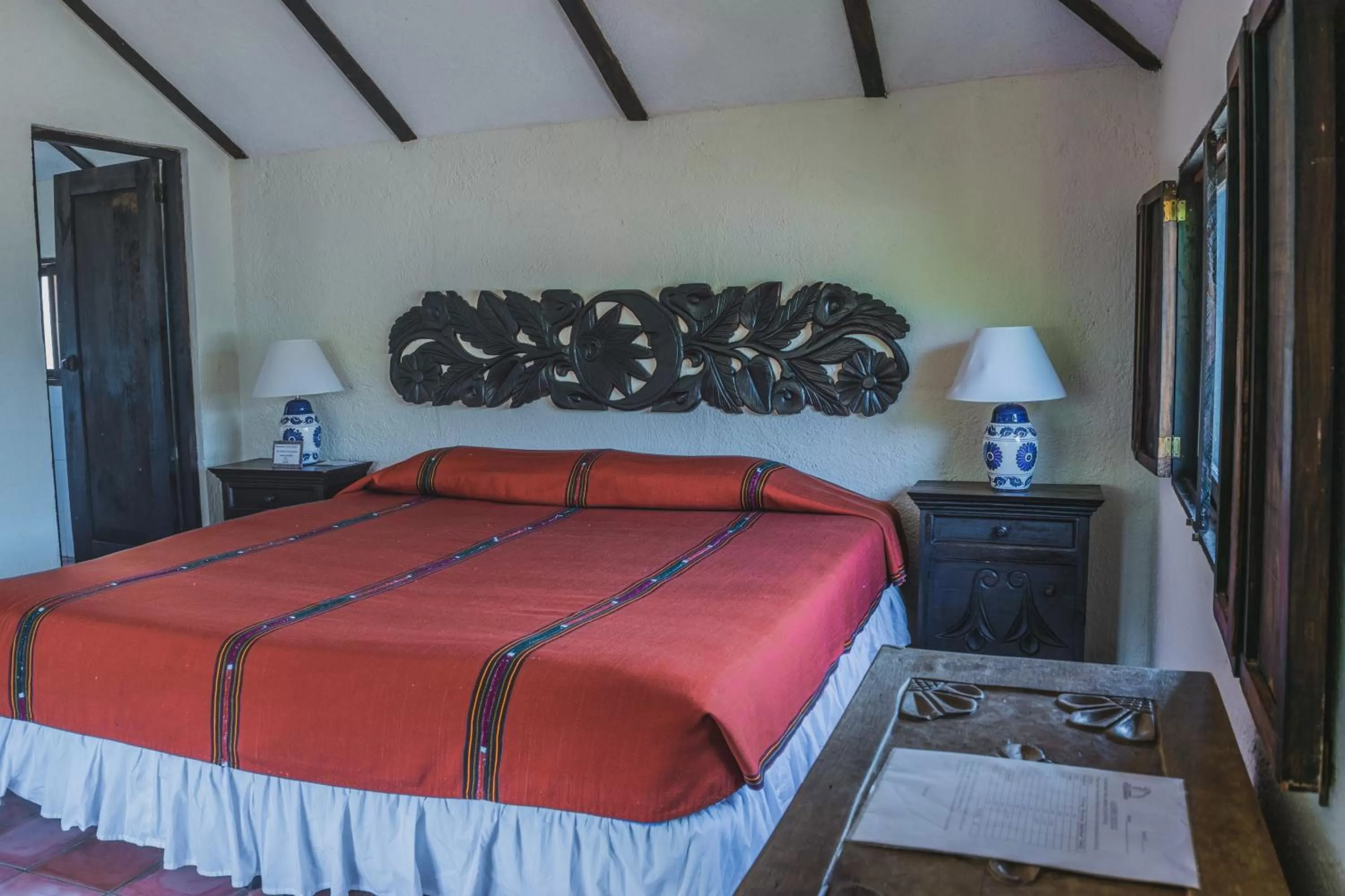 Bed in Hotel Toliman