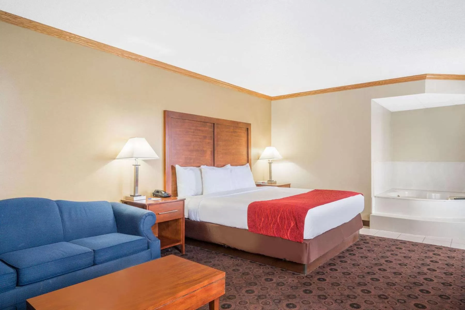 Bed in Baymont by Wyndham Kasson Rochester Area