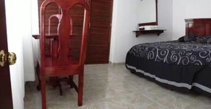 Bed in Hotel Don Porfirio