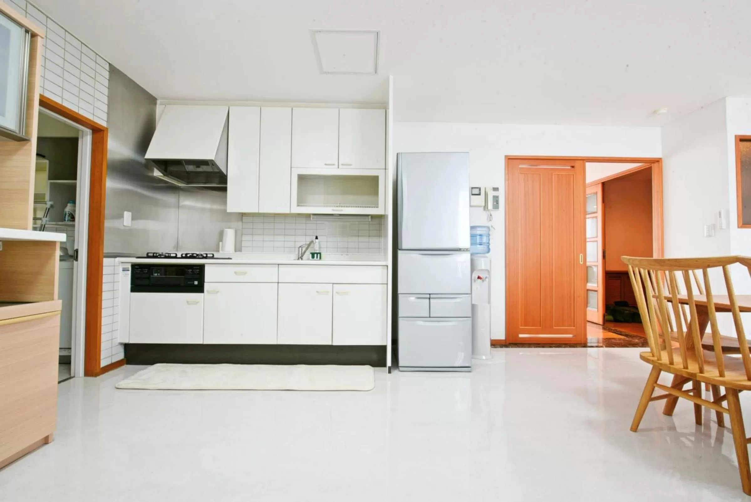 Kitchen or kitchenette, Kitchen/Kitchenette in Hostel PLEASURE MARUYAMA