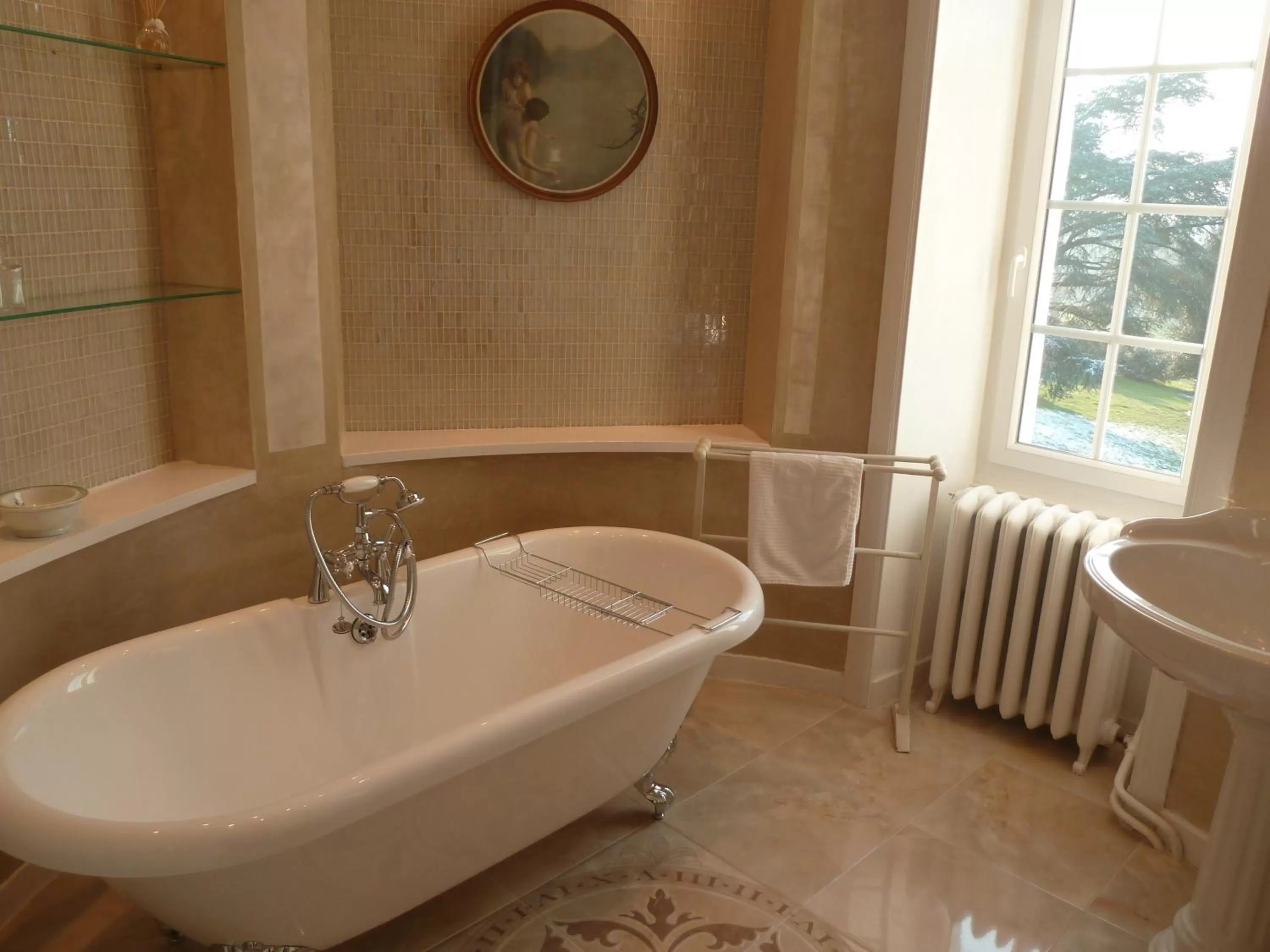 Bathroom in Château de la Chabroulie