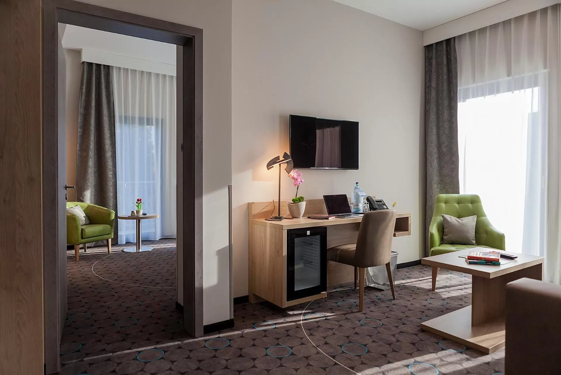 Decorative detail in AKZENT Hotel Villa Saxer