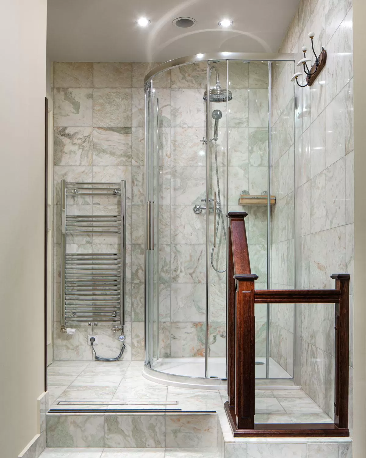 Shower in Grand Hotel Praha