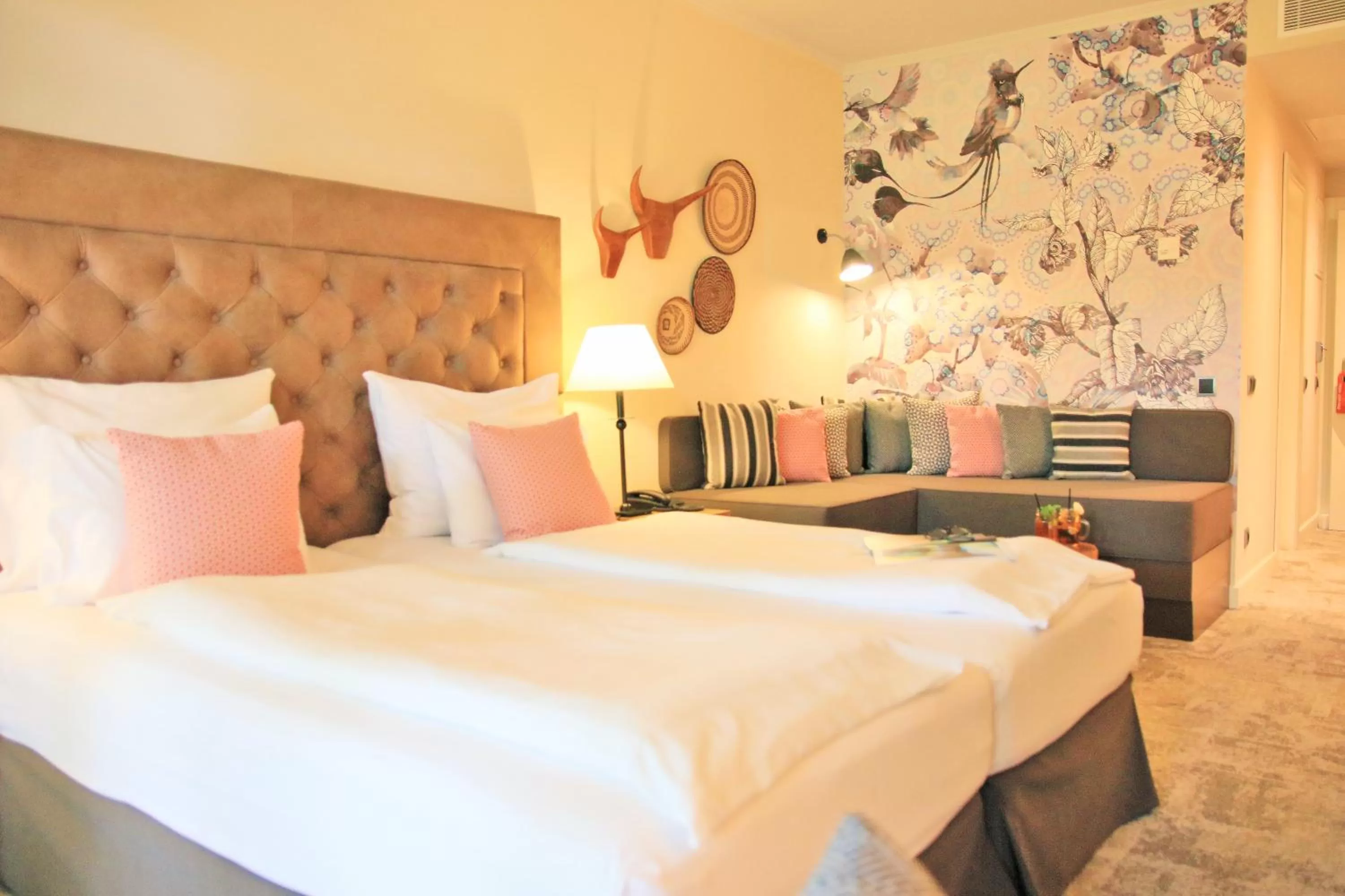 Photo of the whole room, Bed in Lindner Hotel Mallorca Portals Nous, part of JdV by Hyatt