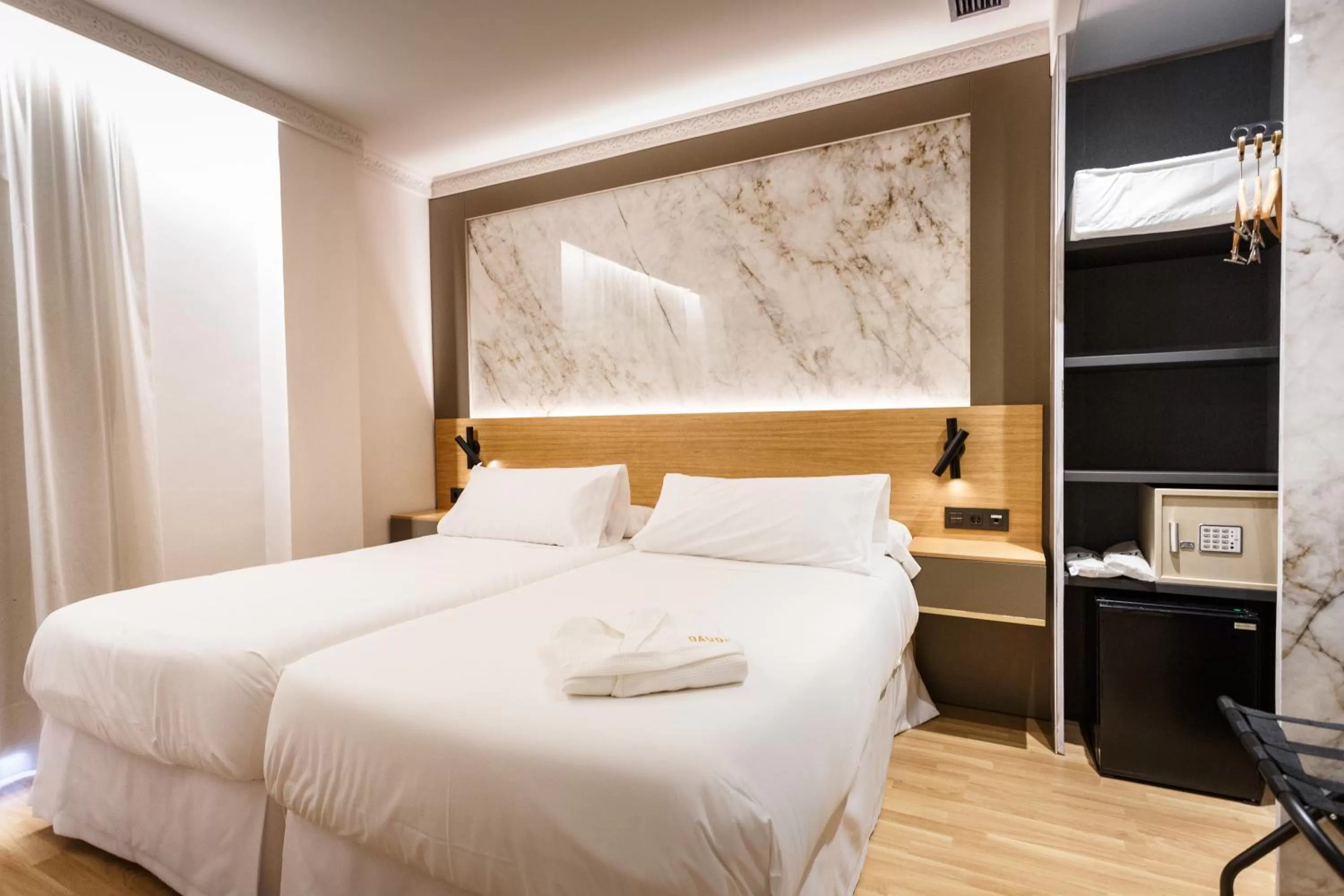 Bed in Hotel Dauro Premier