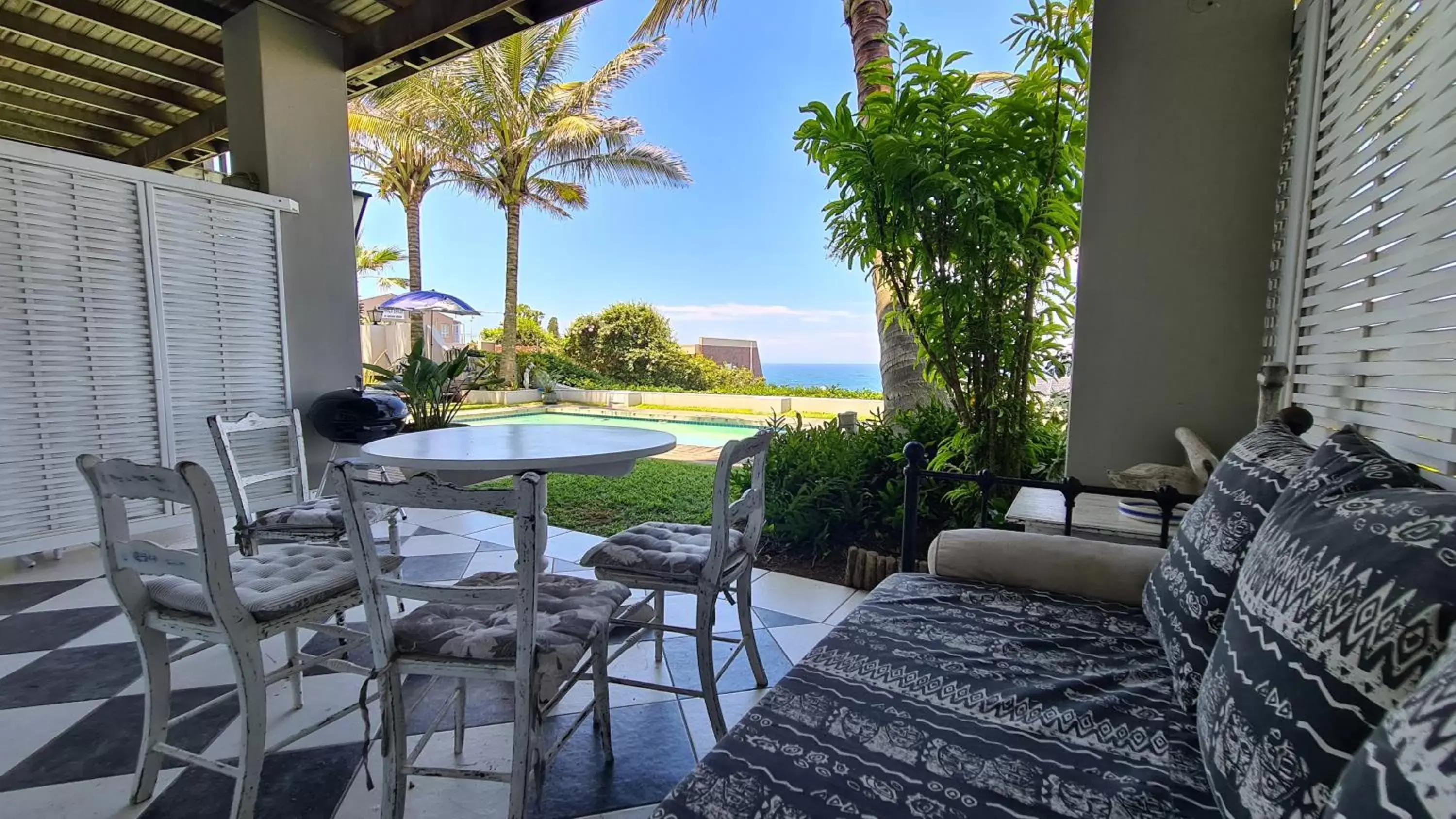 Double or Twin Room with Sea View in Shaka's Seat Guesthouse Double or Twin Room with Sea View in Shaka's Seat Guesthouse