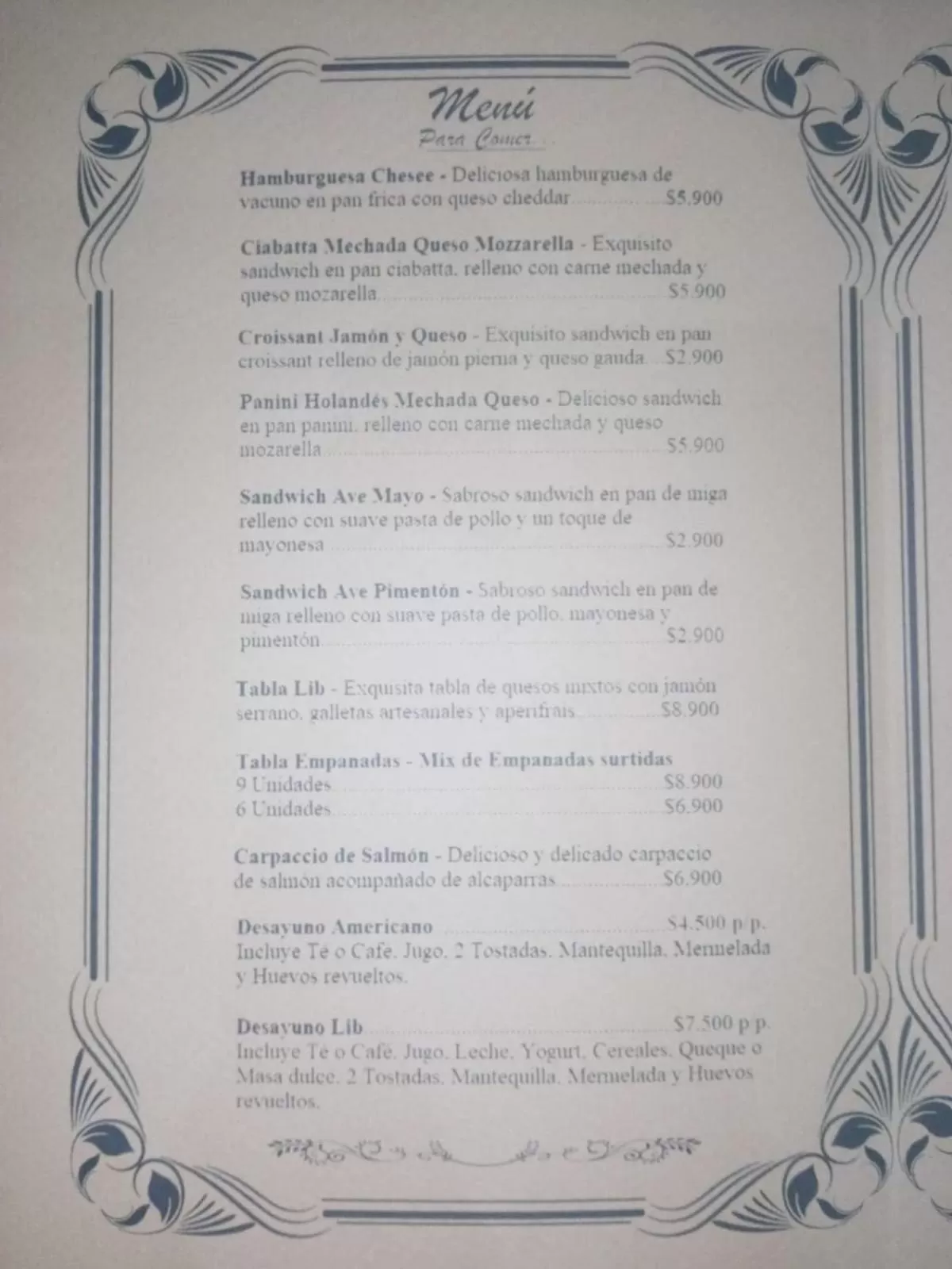 Restaurant/places to eat in Lib Hotel Bellavista