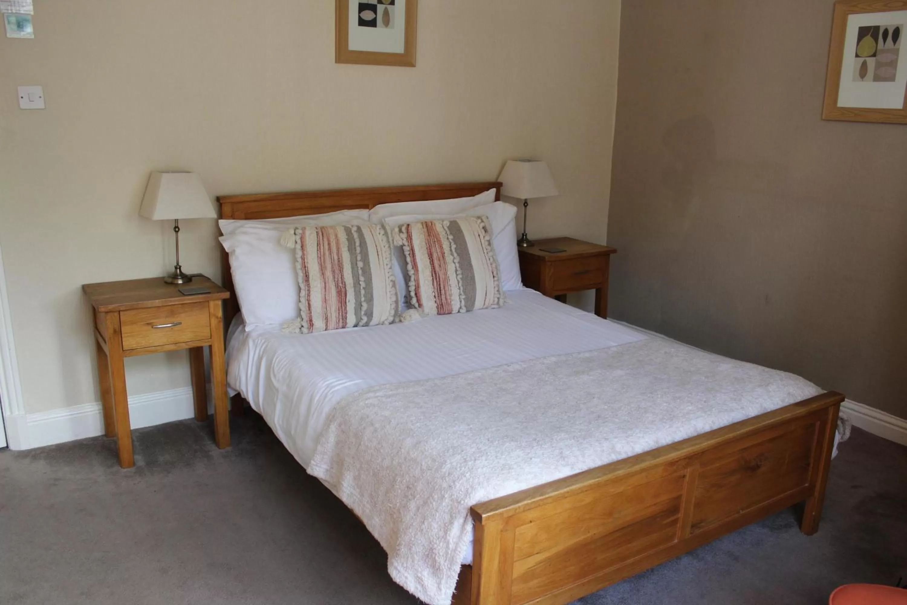 Bed in The Crown Hotel