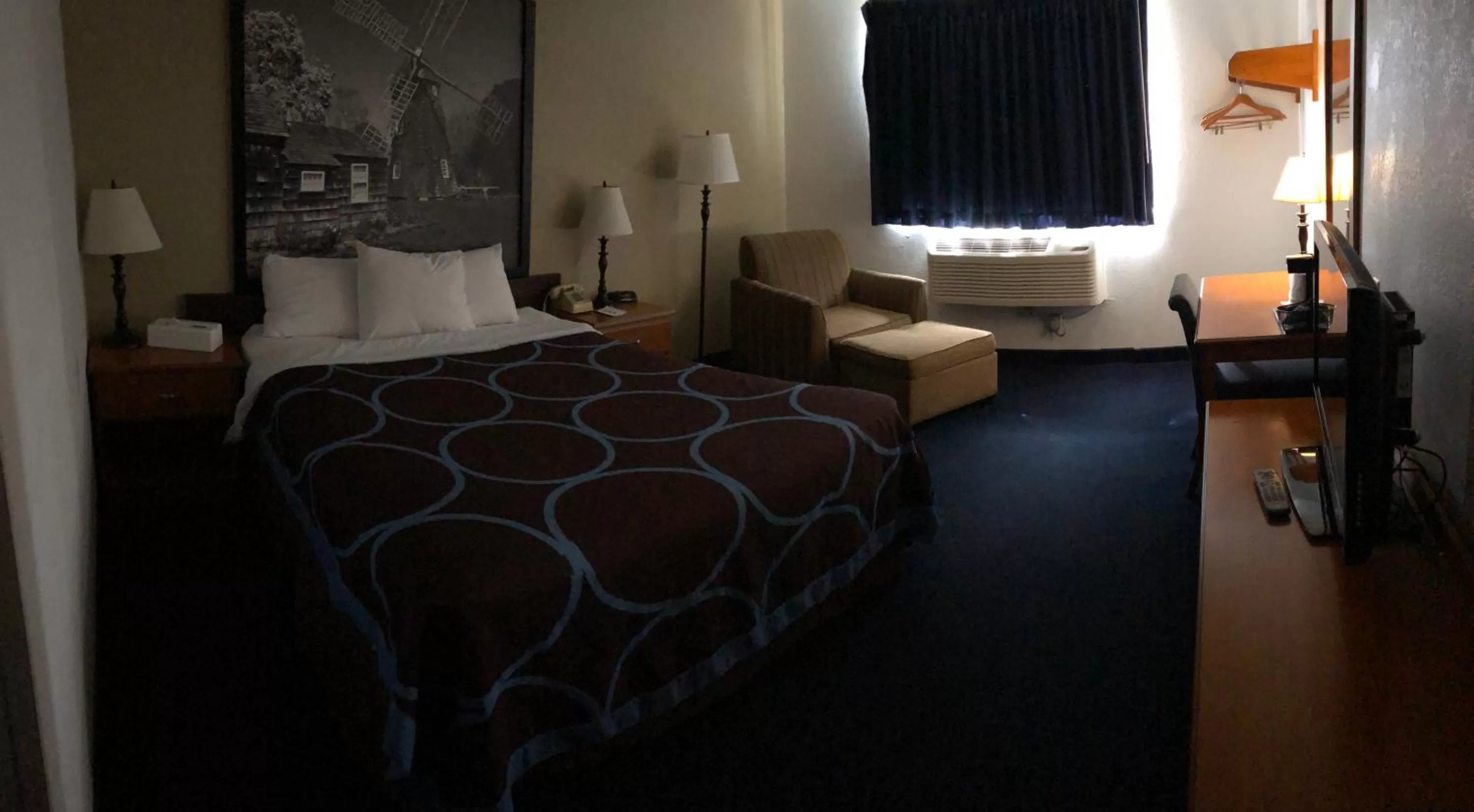 Bed in Super 8 by Wyndham Montgomery Maybrook