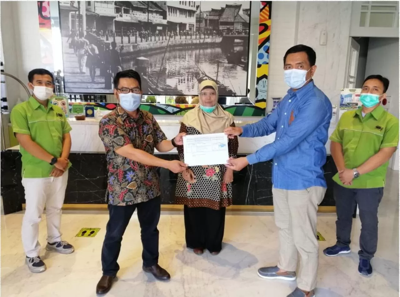 Lobby or reception in MaxOne Signature Glodok Jakarta