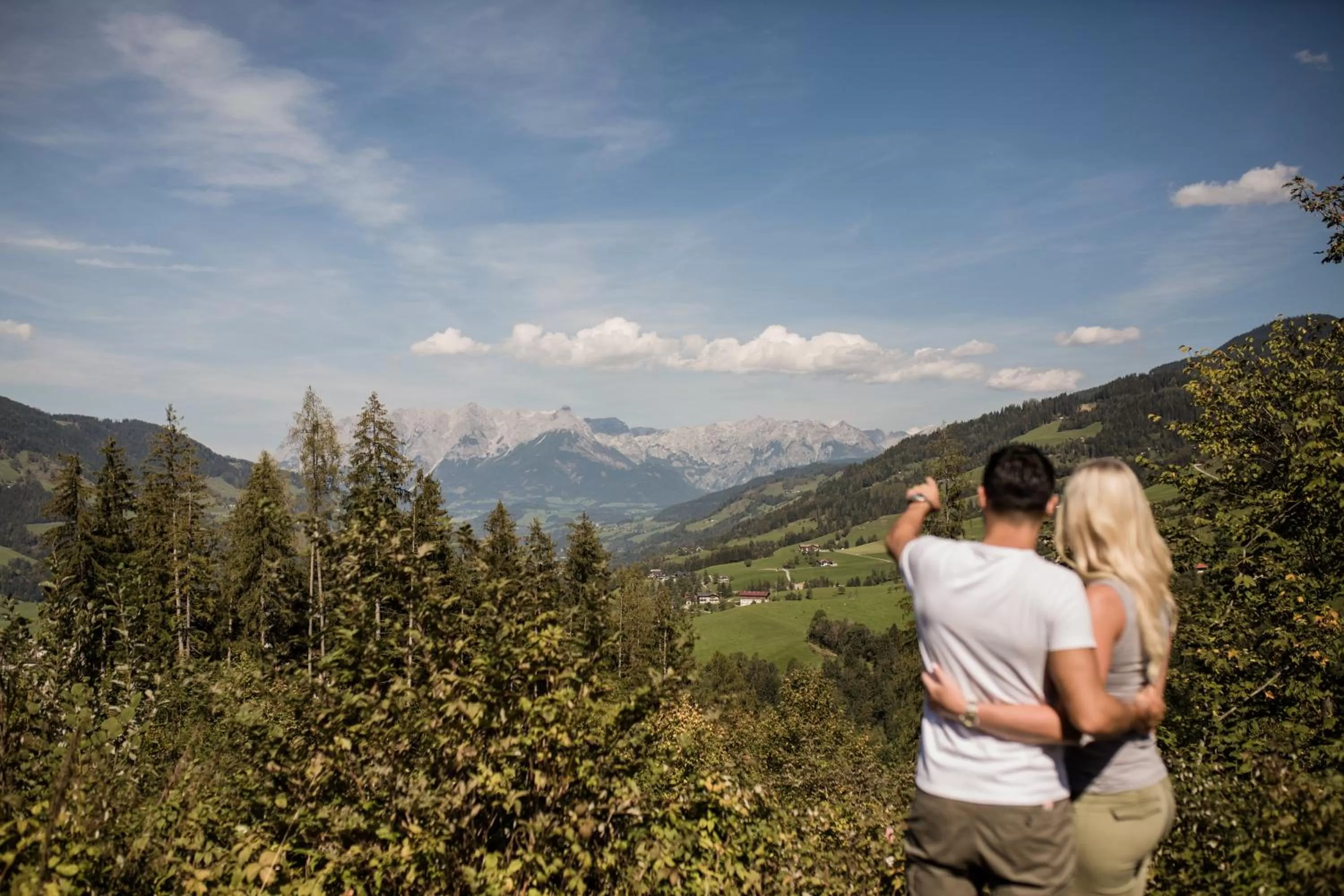 Mountain view in Hotel AlpenSchlössl